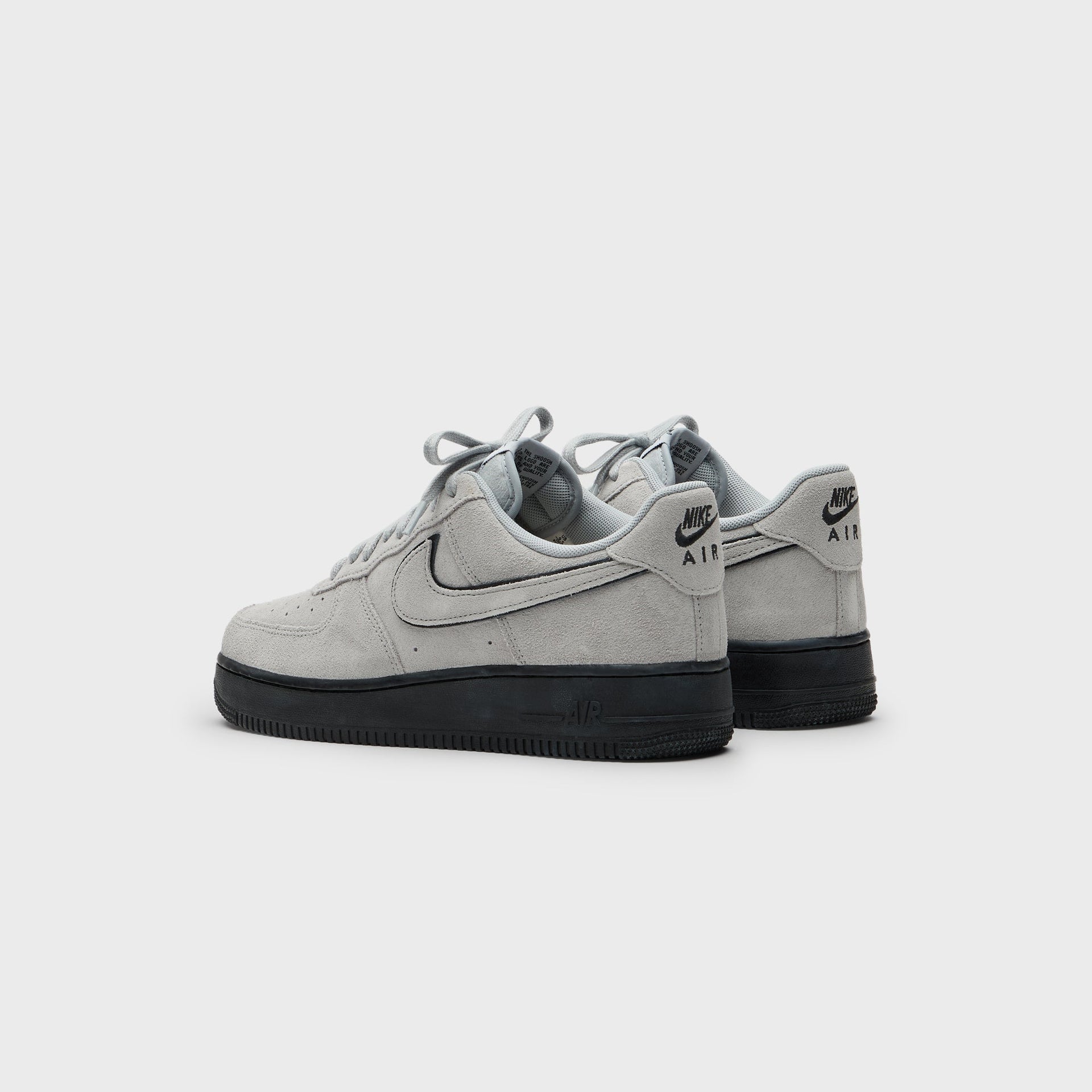 Nike Air Force 1 '07 LV8 - Light Smoke Grey / Light Smoke Grey / Black