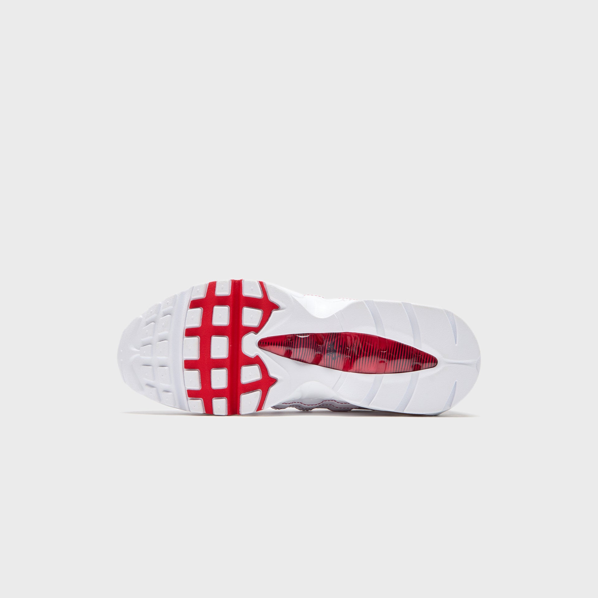 Nike Air Max 95 OG - White / University Red / Wolf Grey