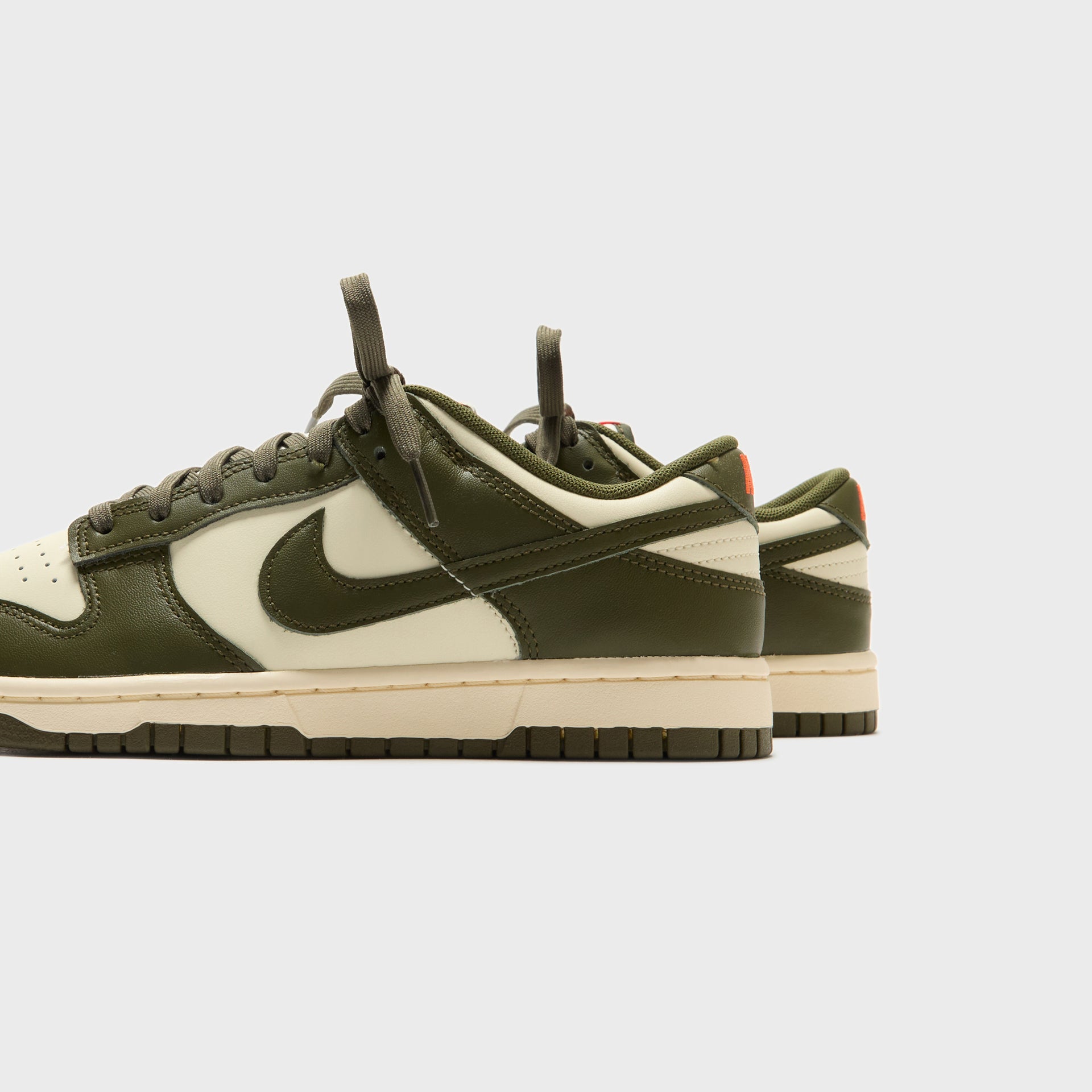 Nike Dunk Low Retro - Coconut Milk / Rough Green / Electro Orange