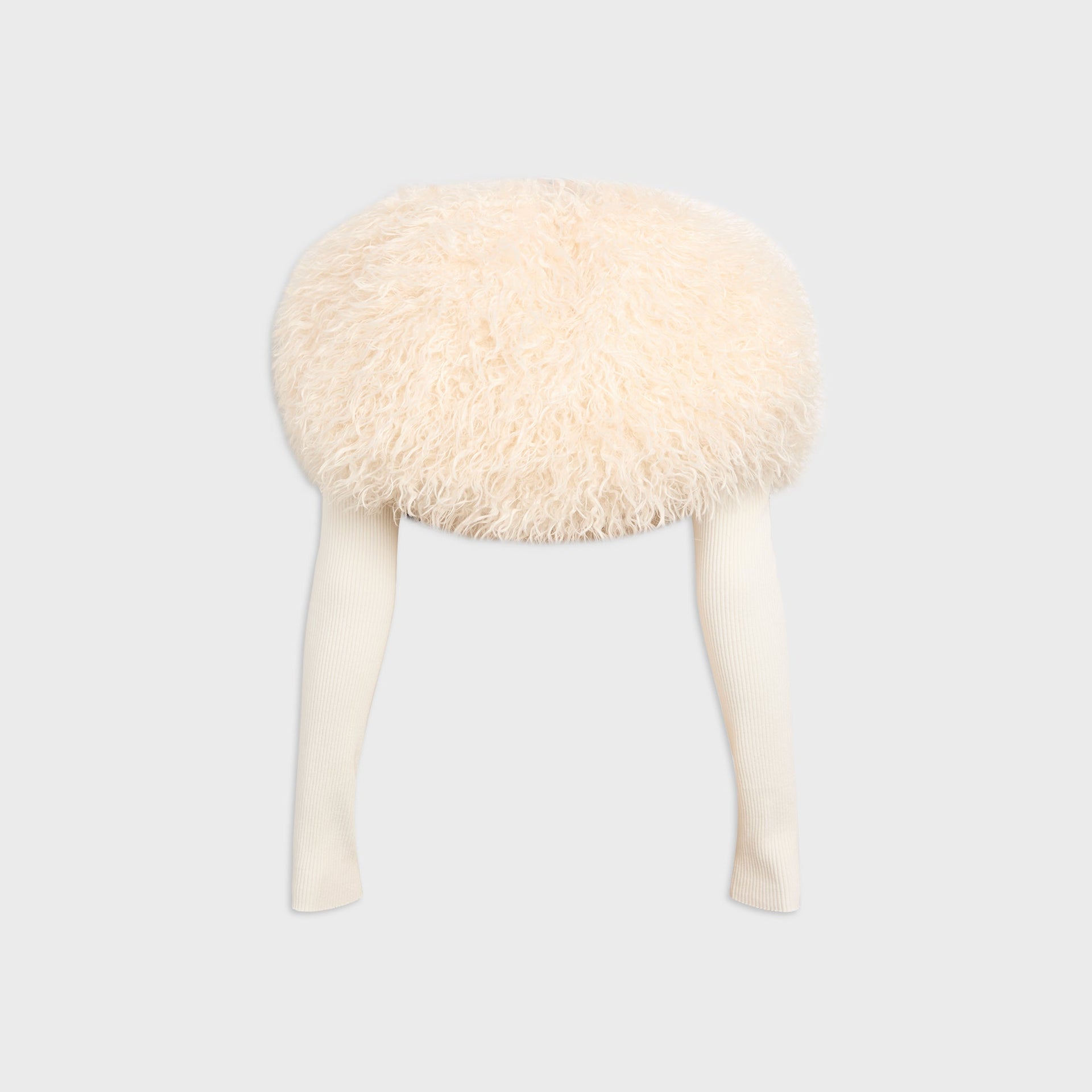 Norma Kamali Long Sleeve Shruggie - Cream