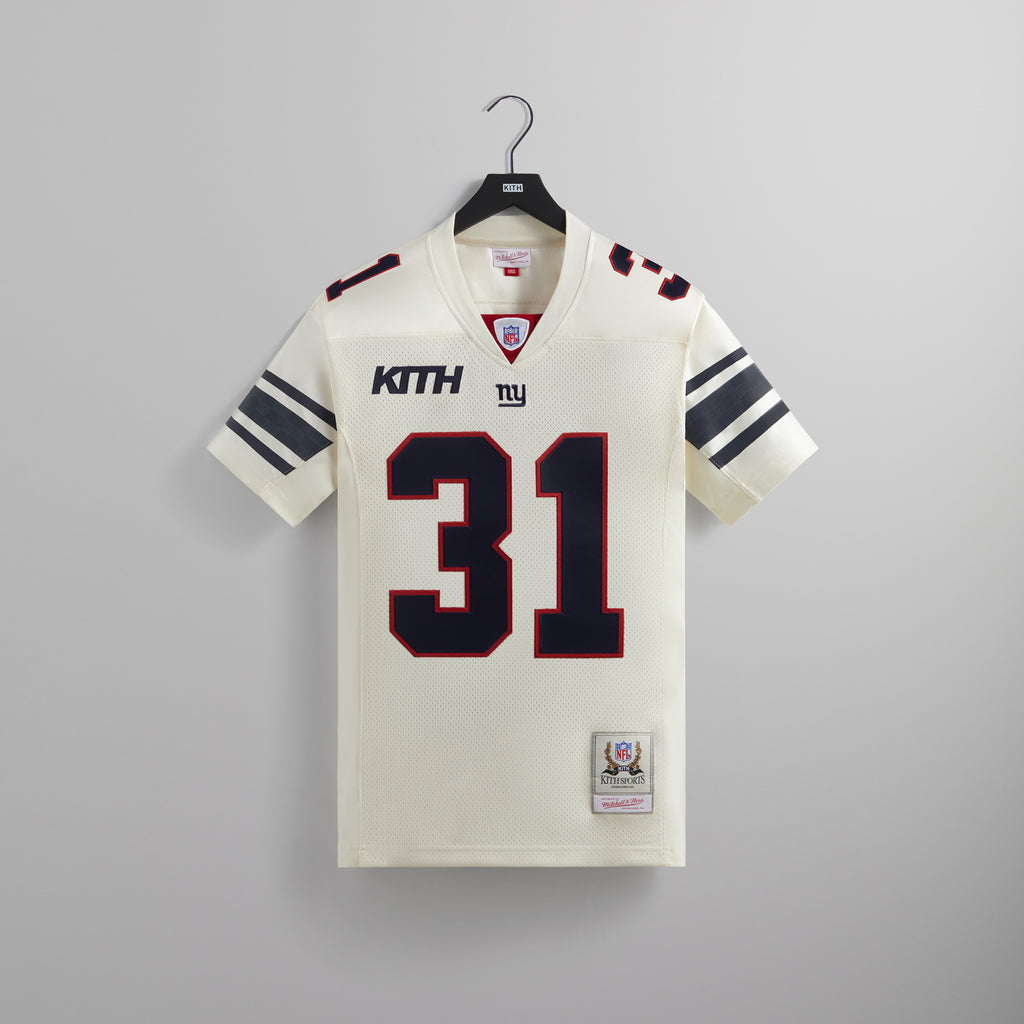 Kith for the NFL: Giants Mitchell & Ness Jason Sehorn Jersey - Sandrif