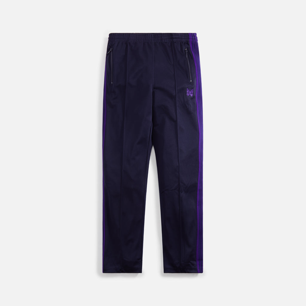 Needles Track Pant - Poly Smooth Navy – Kith