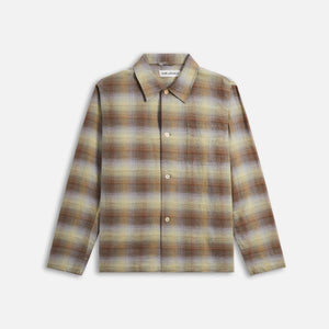 Our Legacy Box Shirt - Murky Static Summer Weave