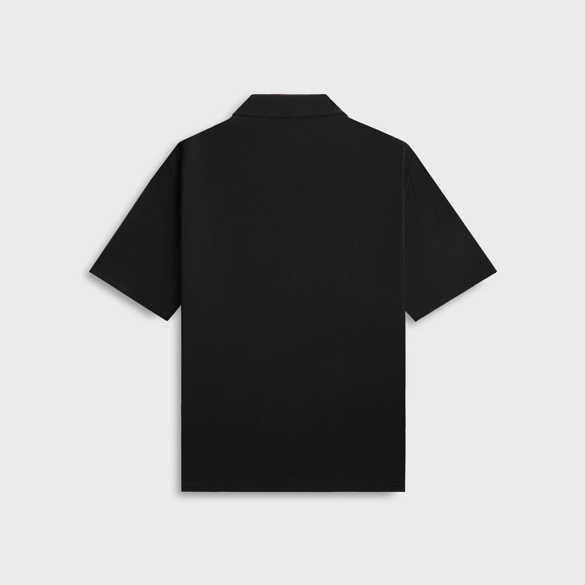 Our Legacy Box Shirt in Black Crochet Weave