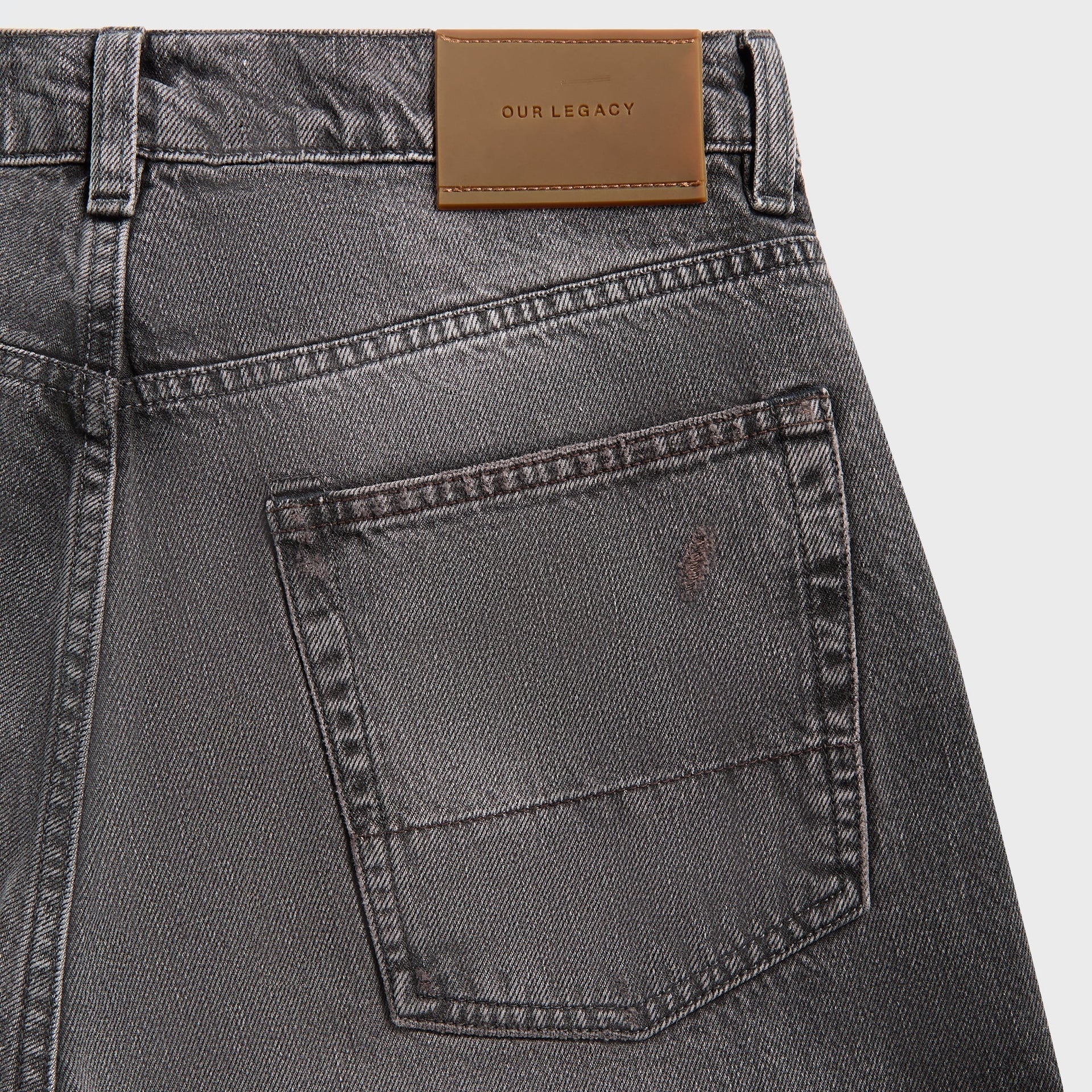 Our Legacy Third Cut Denim in Highway Coffee