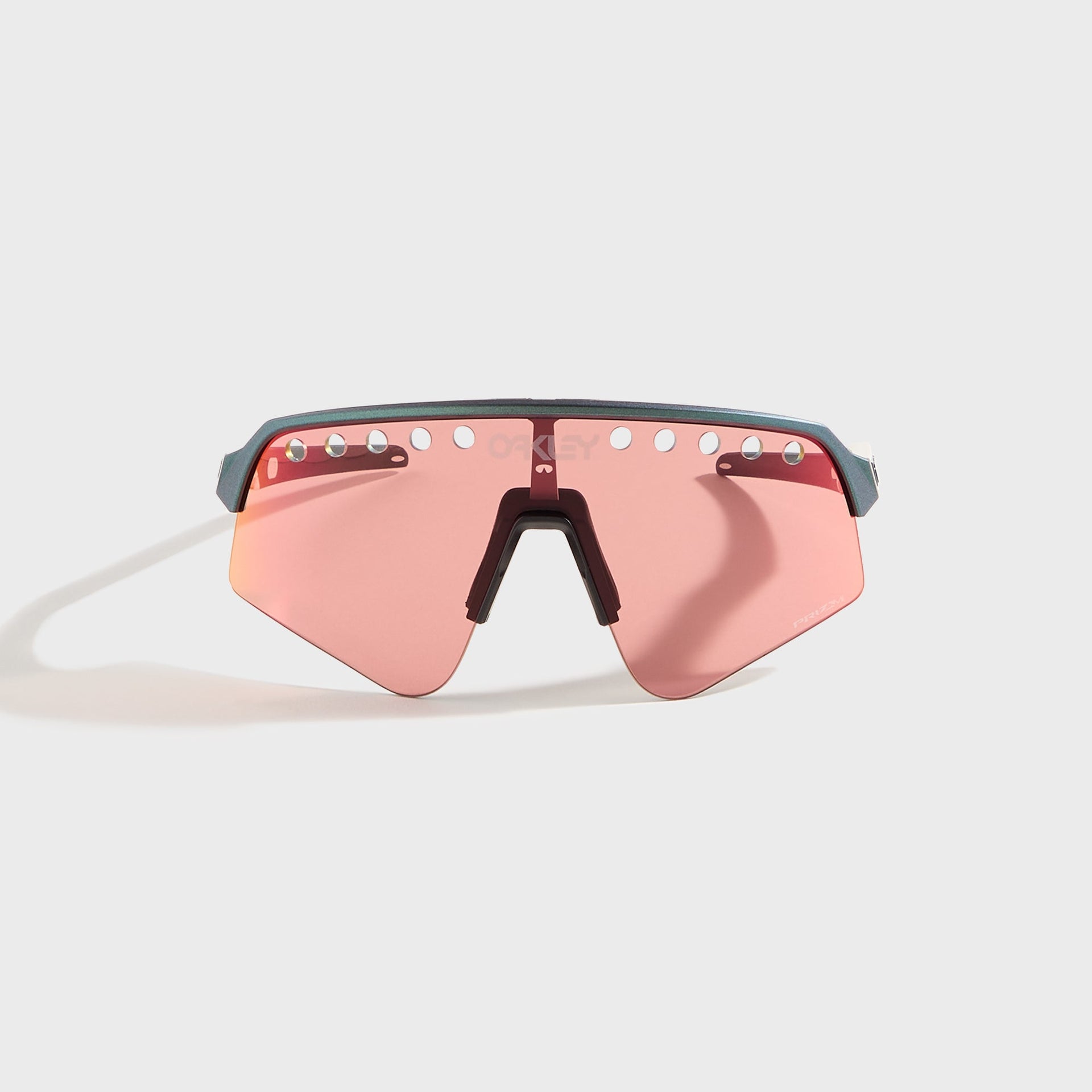 Oakley Sutro Lite Sweep in Matte Silver Blue Colorshift / Prizm Trail Torch