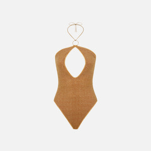 Oseree Lumiere Ring Maillot - Toffee