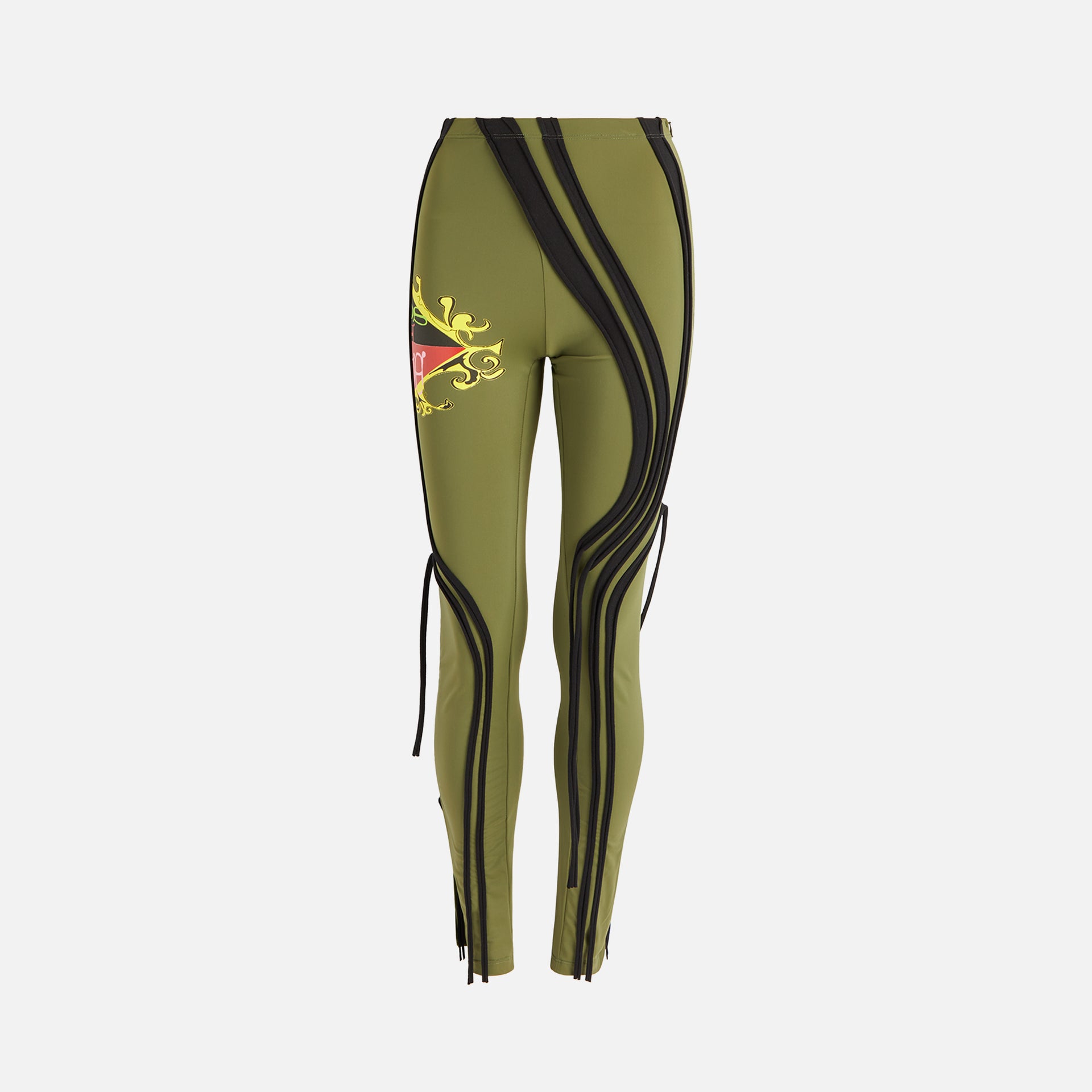 Ottolinger Wmns Strappy Leggings - Olive