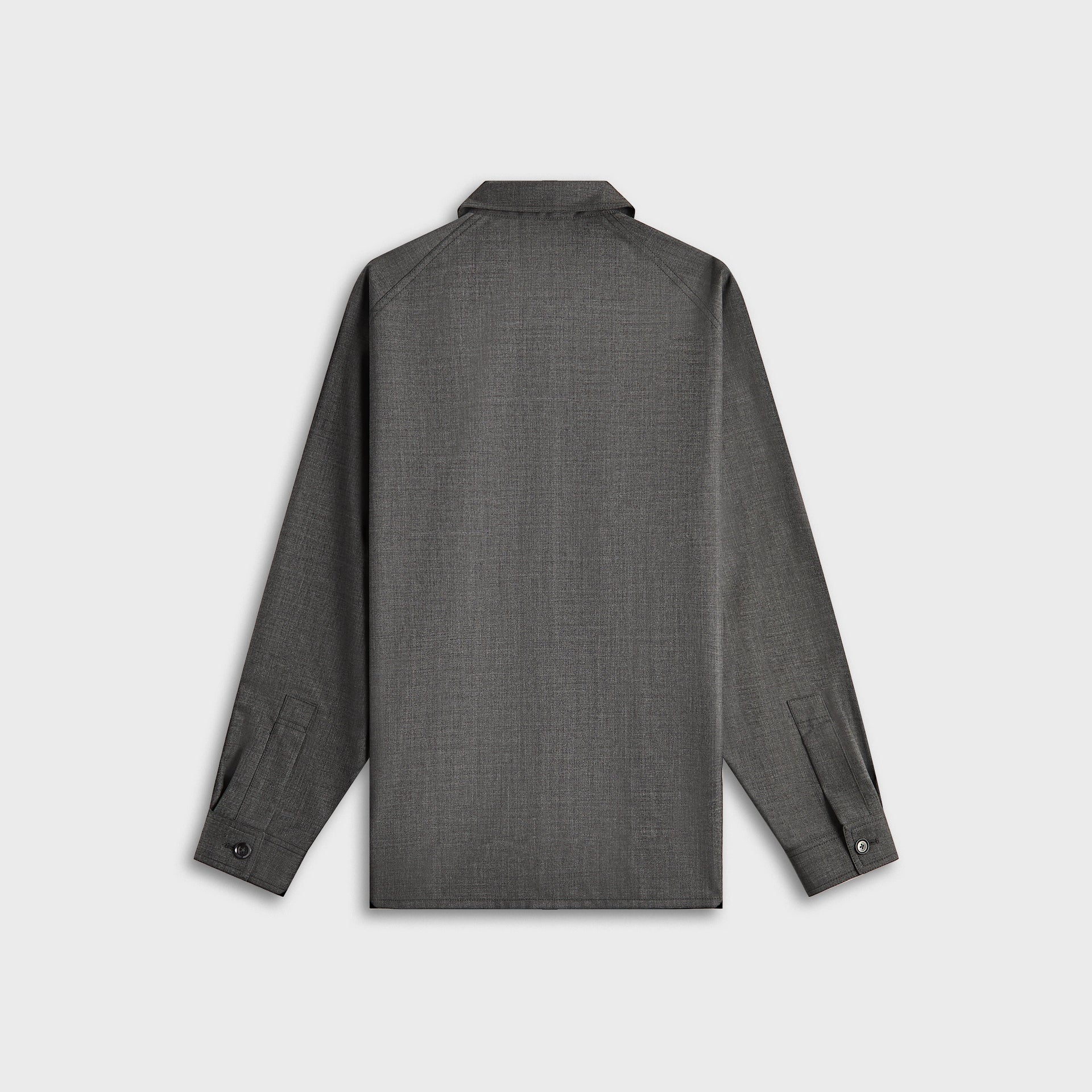 Lemaire Light Tailored Overshirt - Grey Melange