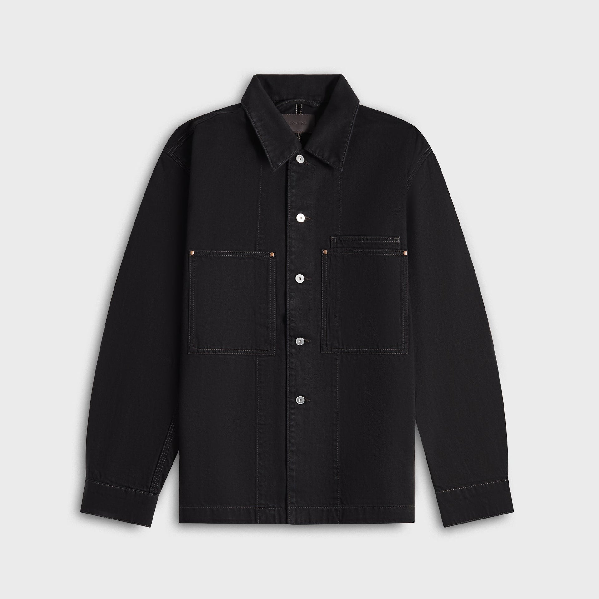 Lemaire Workwear Overshirt - Black