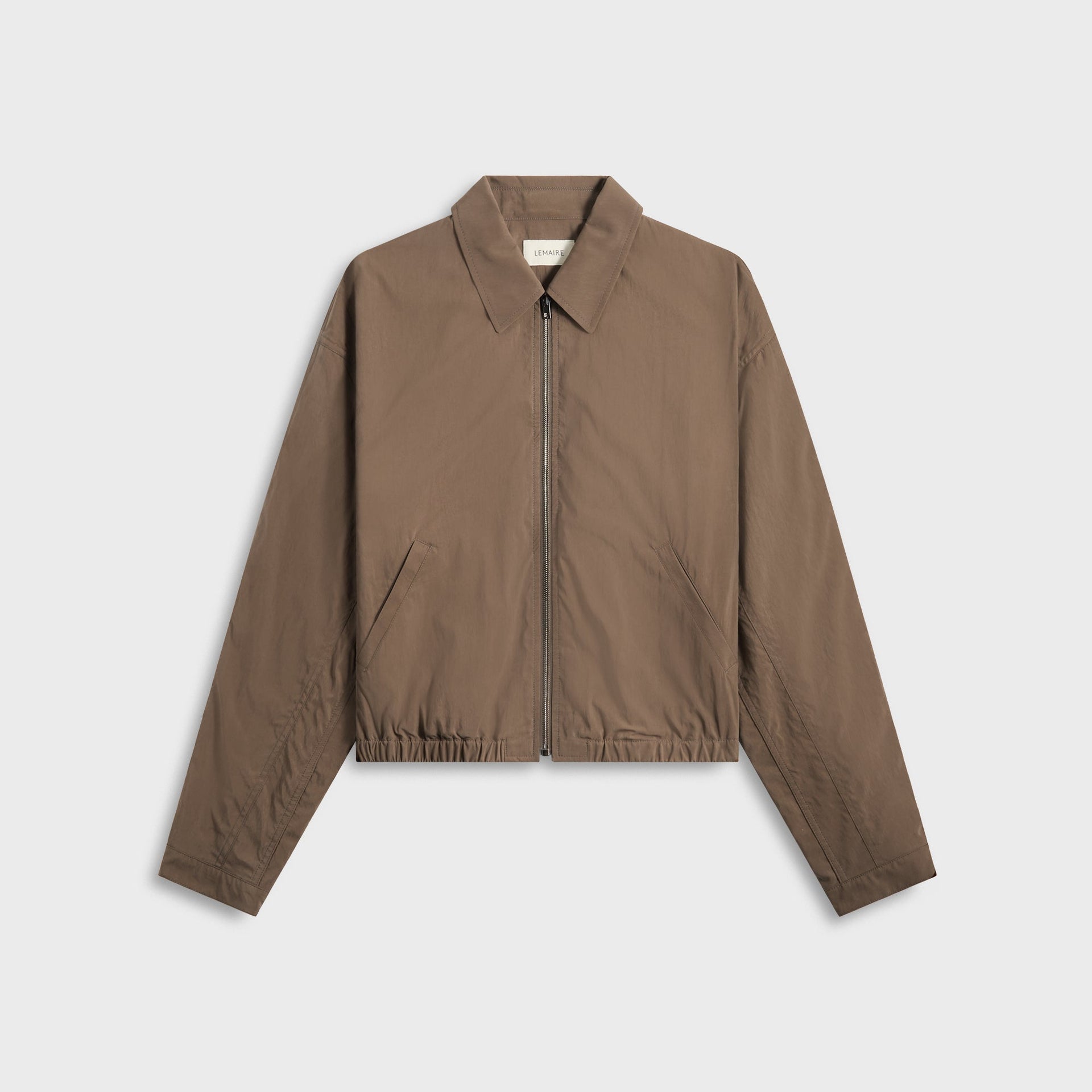 Lemaire Zipped Blouson in Walnut