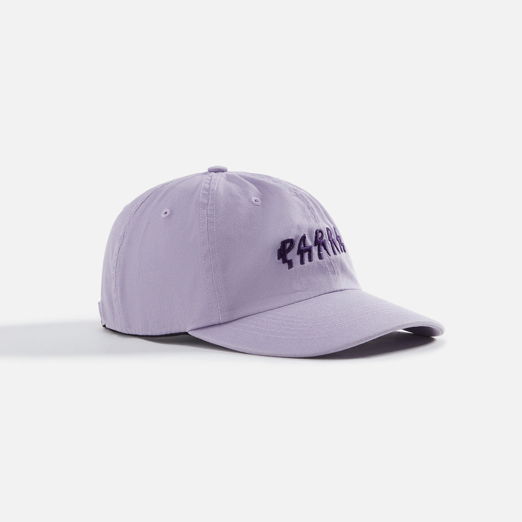 by Parra Shocker Logo 6 Panel Cap - Lilac – Kith