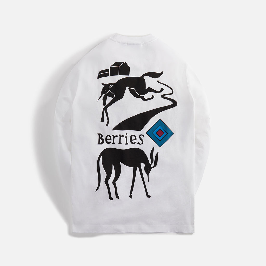 by Parra The Berry Farm Long Sleeve Tee - White – Kith