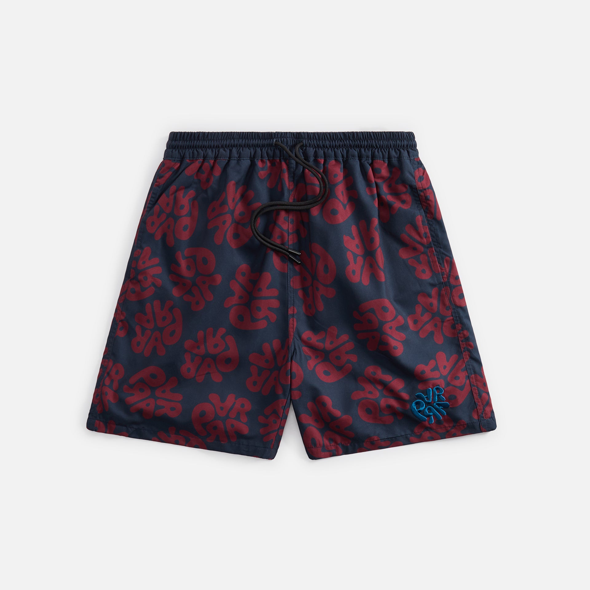 by Parra 1976 Logo Swim Short - Navy Blue