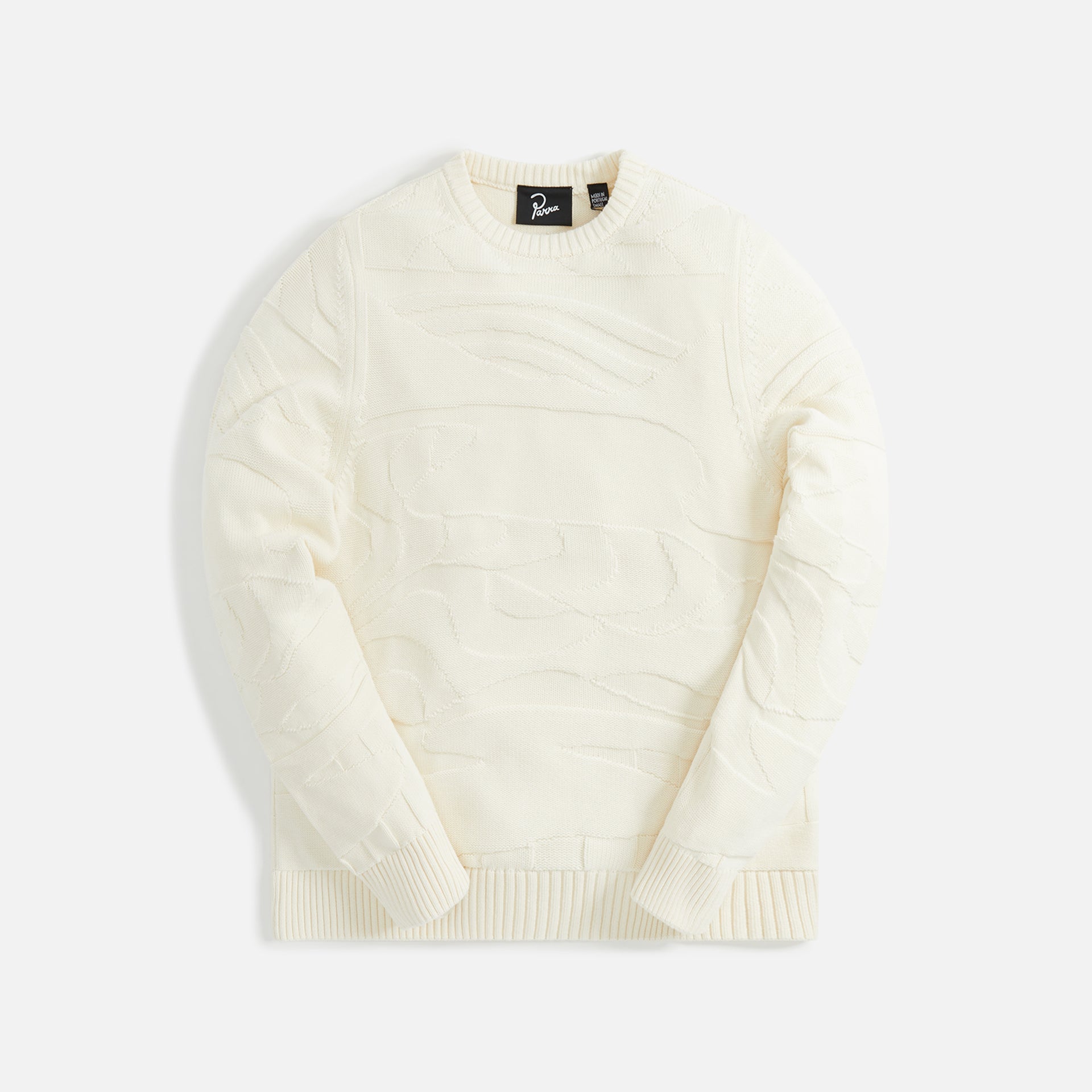 by Parra Landscape Knitted Pullover - Off White