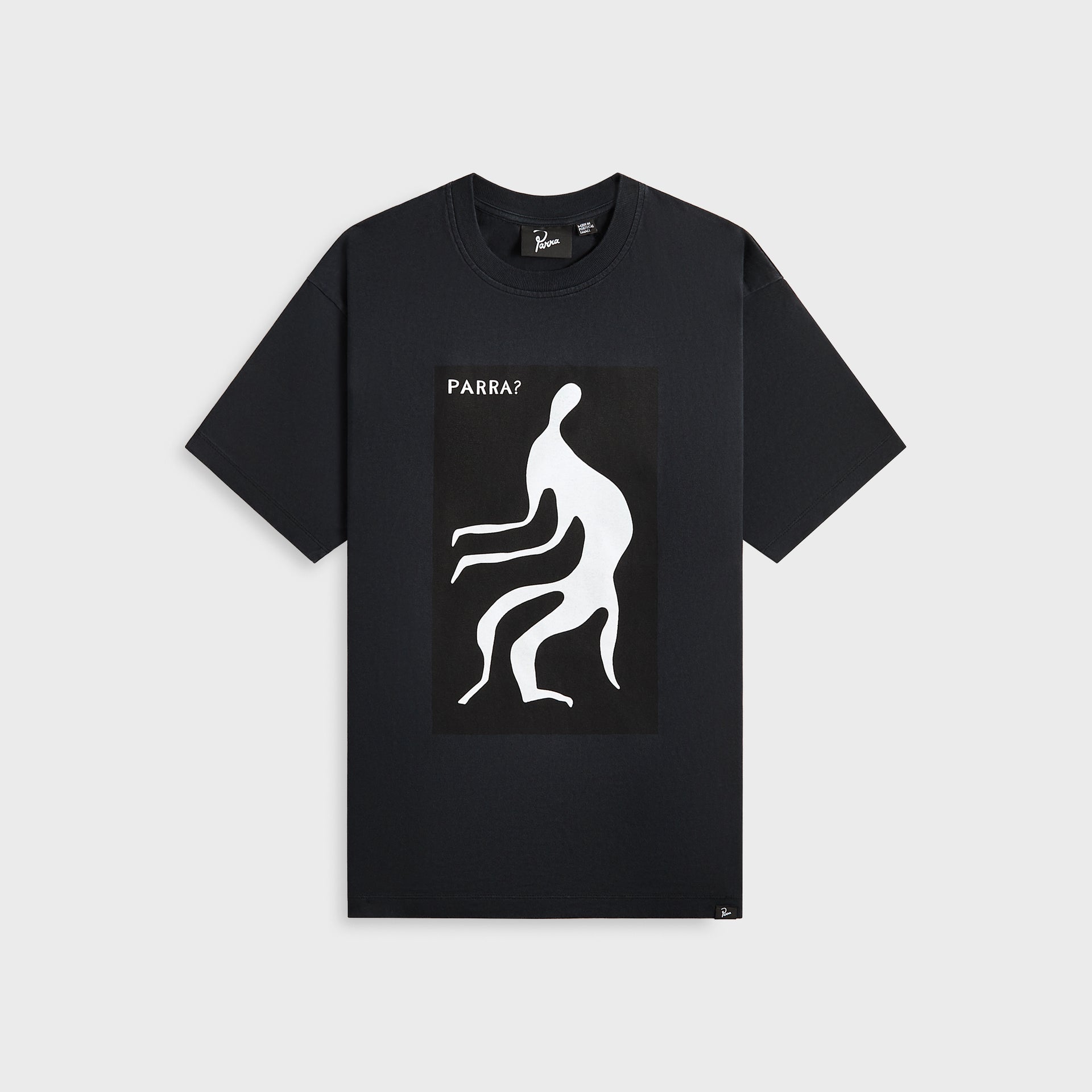 by Parra The Stalker Tee - Washed Grey