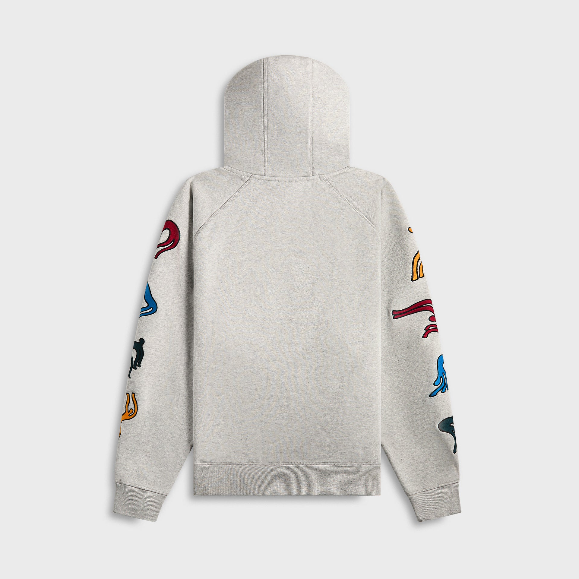 by Parra La Chambre Nuit Hooded Sweatshirt - Heather Grey