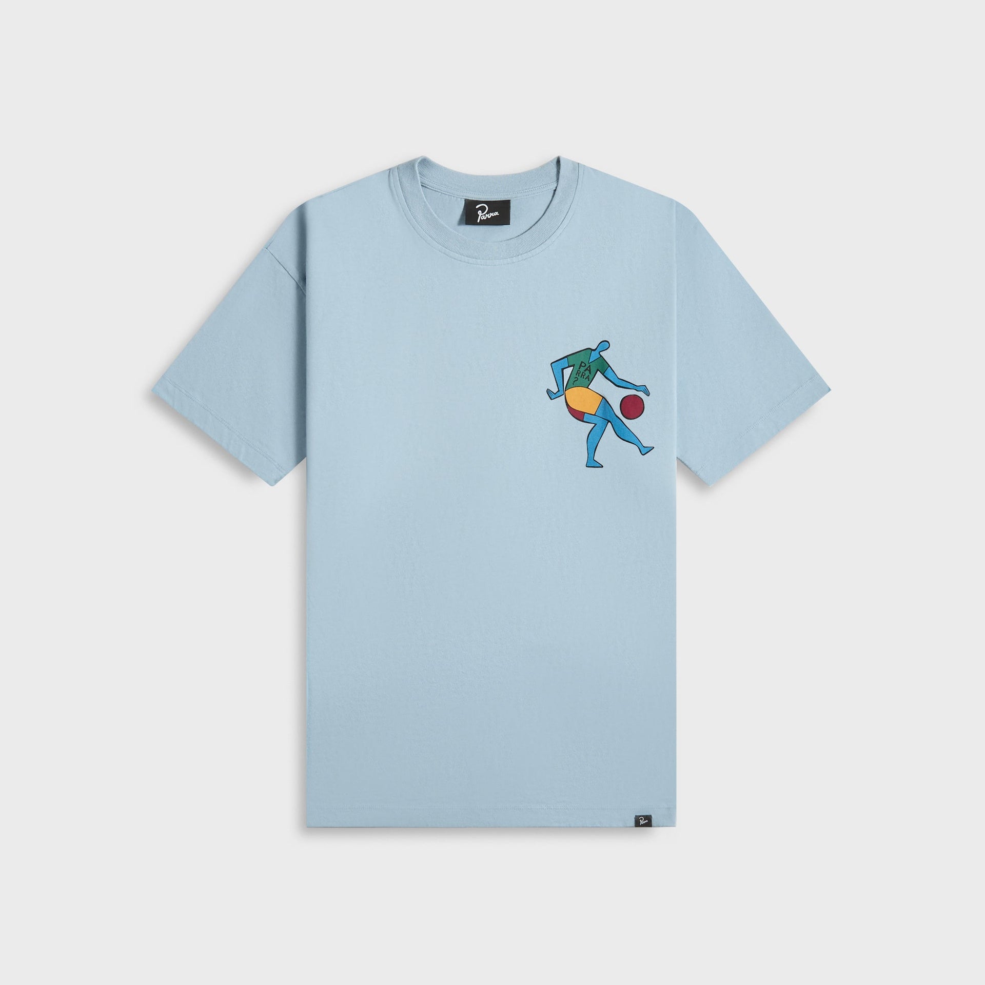 by Parra Vase Delivery Tee in Light Blue