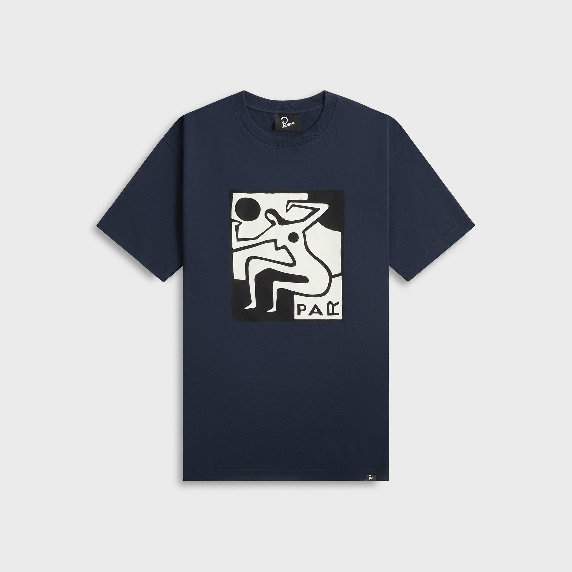 by Parra Ball Sports Tee in Navy Blue