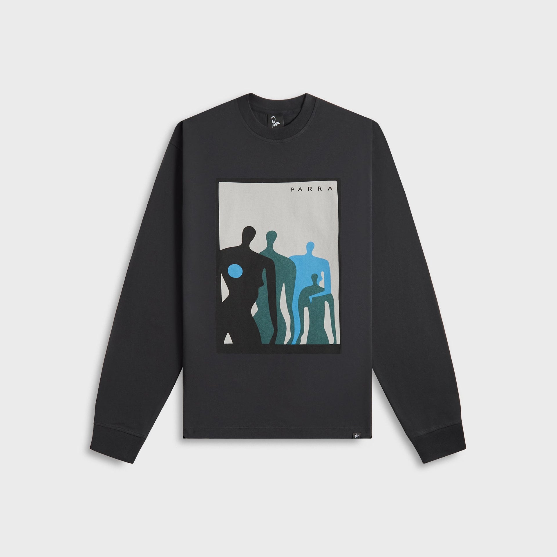 by Parra The Visitors Long Sleeve Tee in Black