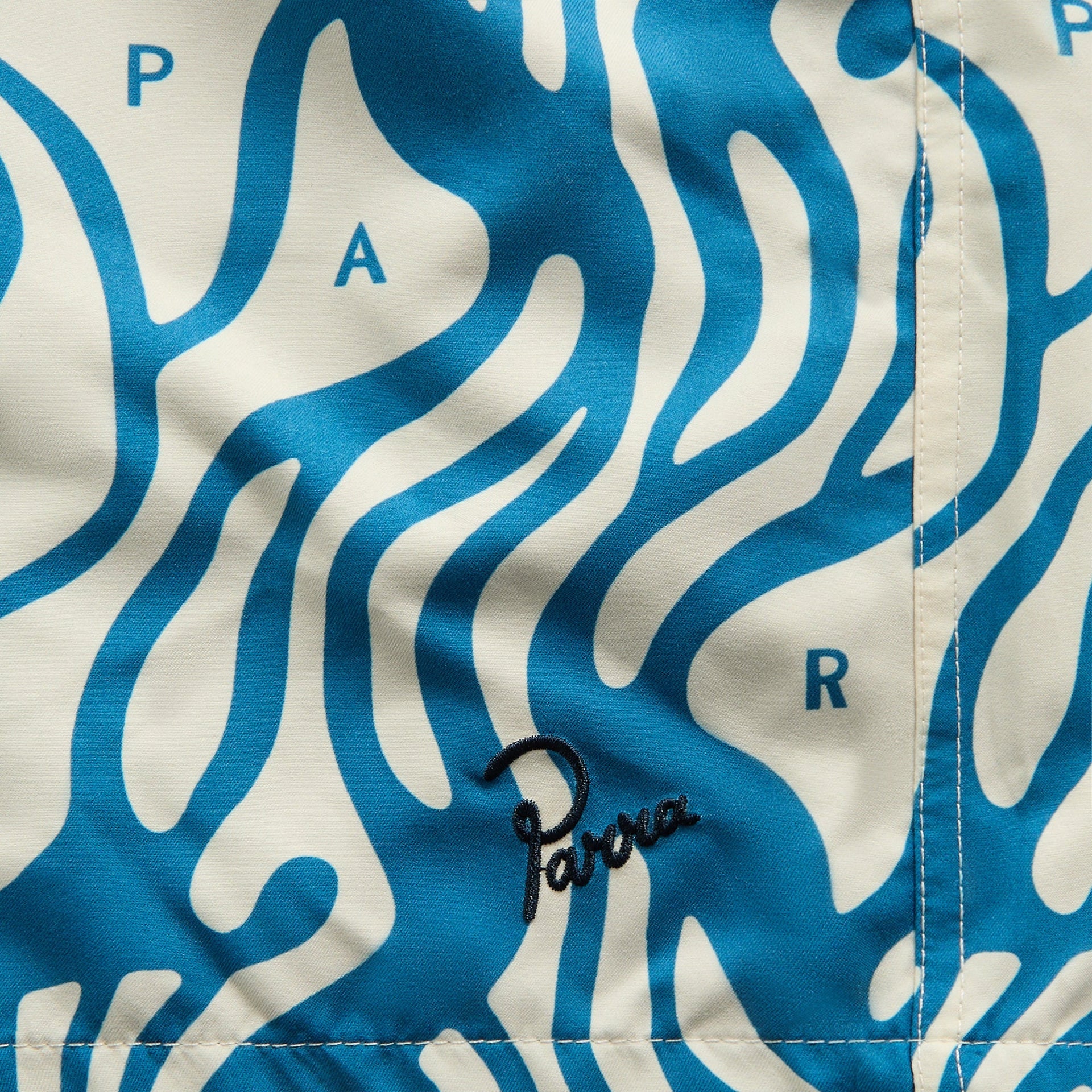 by Parra The Blob Swim Shorts in Blue