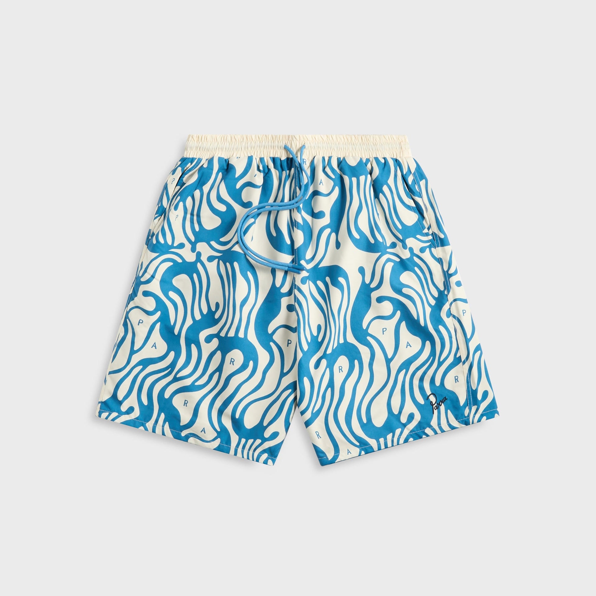 by Parra The Blob Swim Shorts in Blue