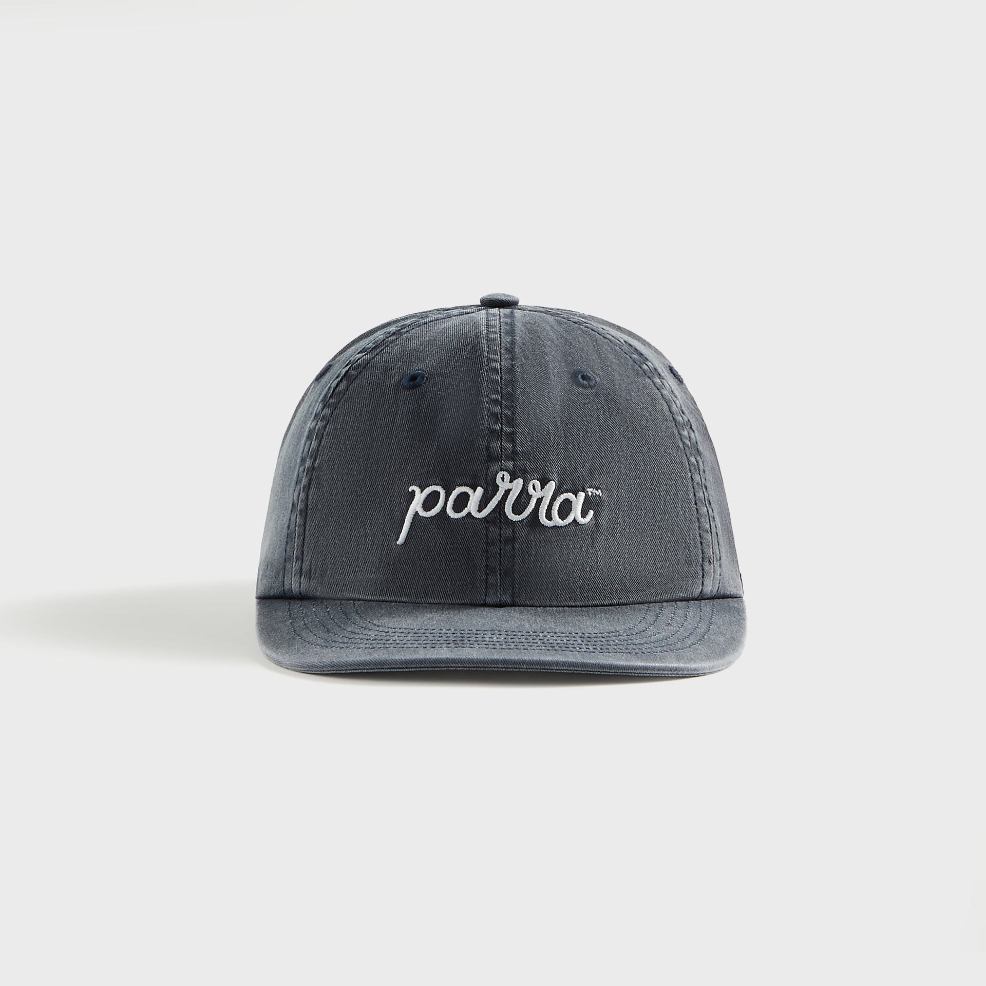 by Parra Scripted 6 Panel Cap in Navy