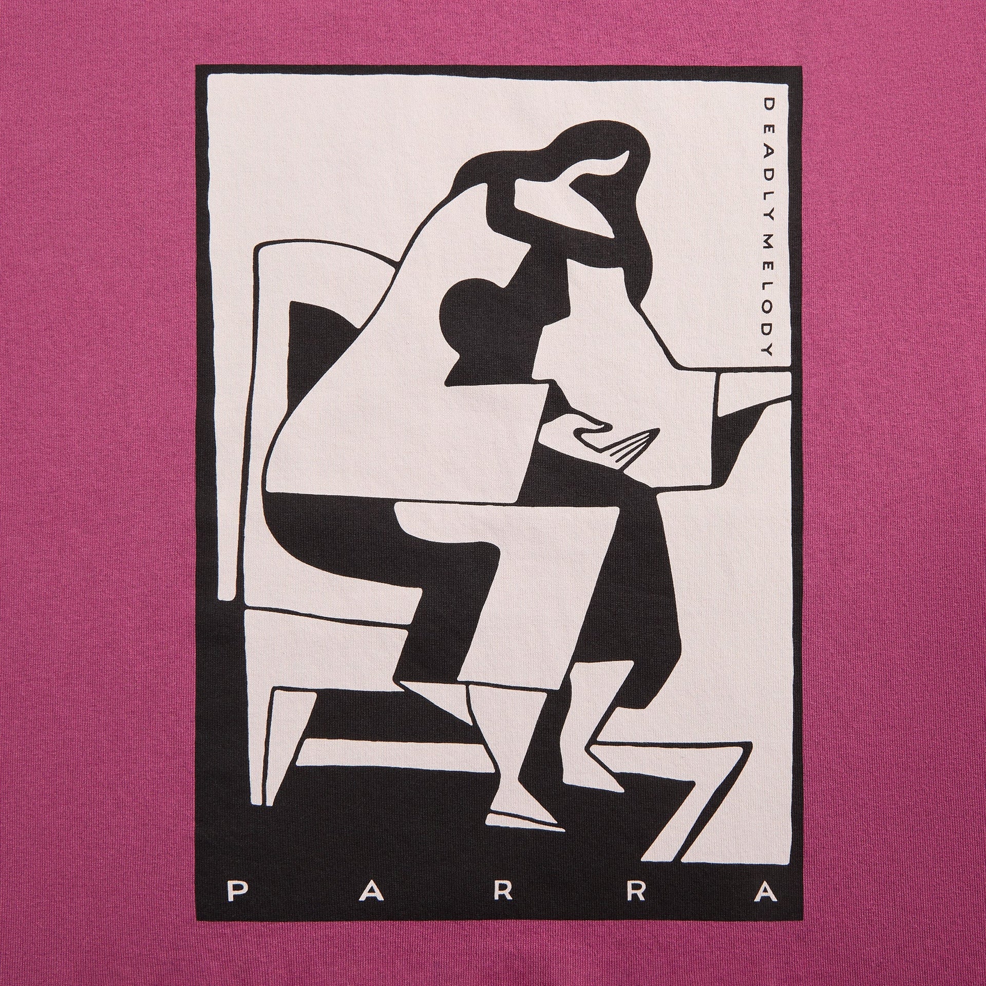 by Parra The Confession Tee in Purple