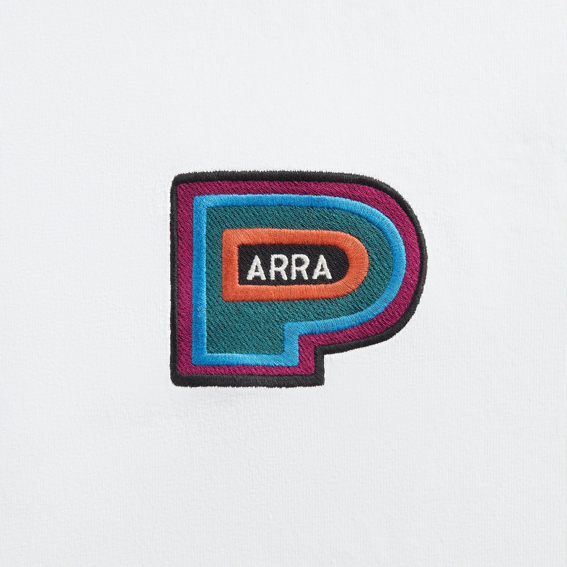 by Parra Repeat Pea Tee in White