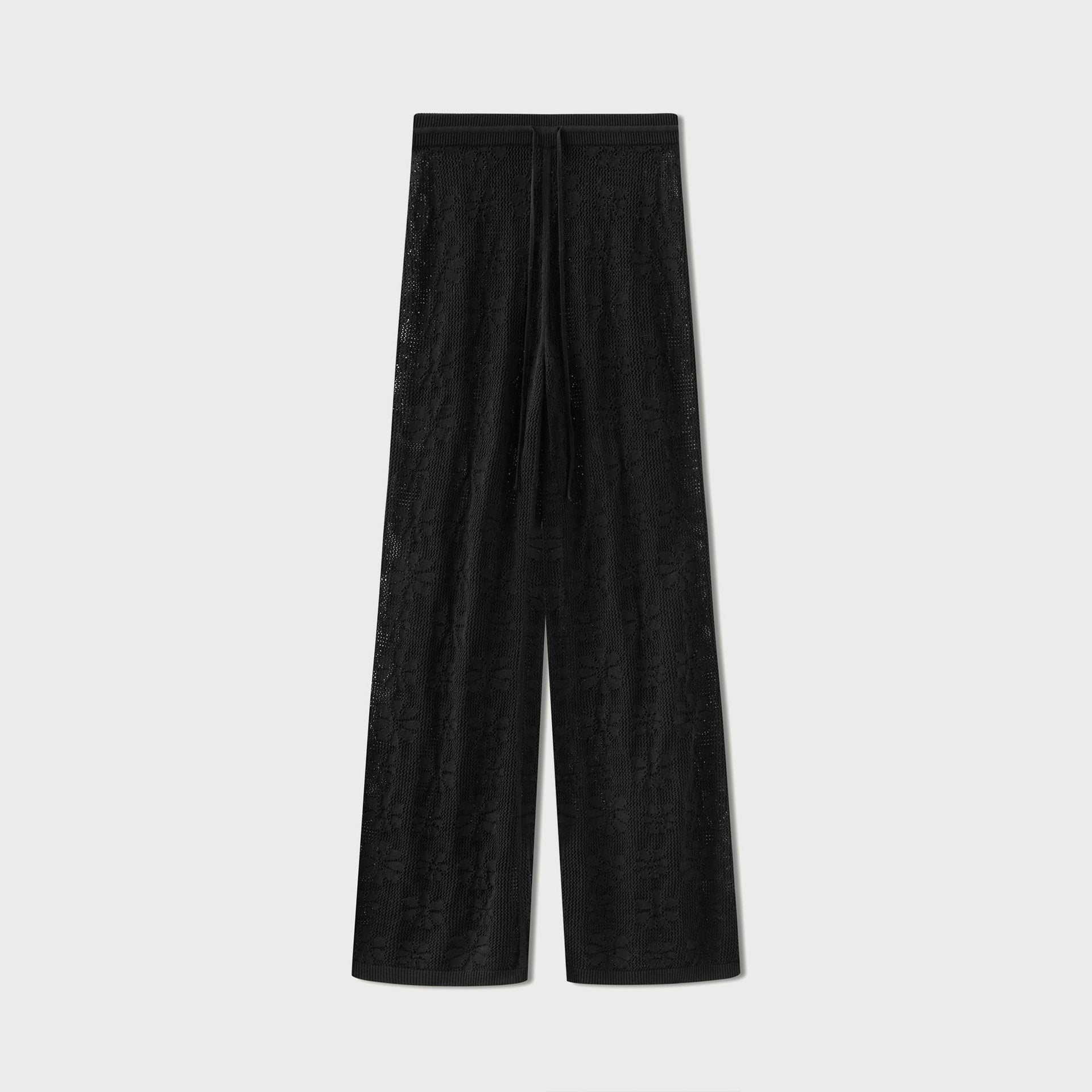 Asta Resort Delilah Crochet Pant in Black