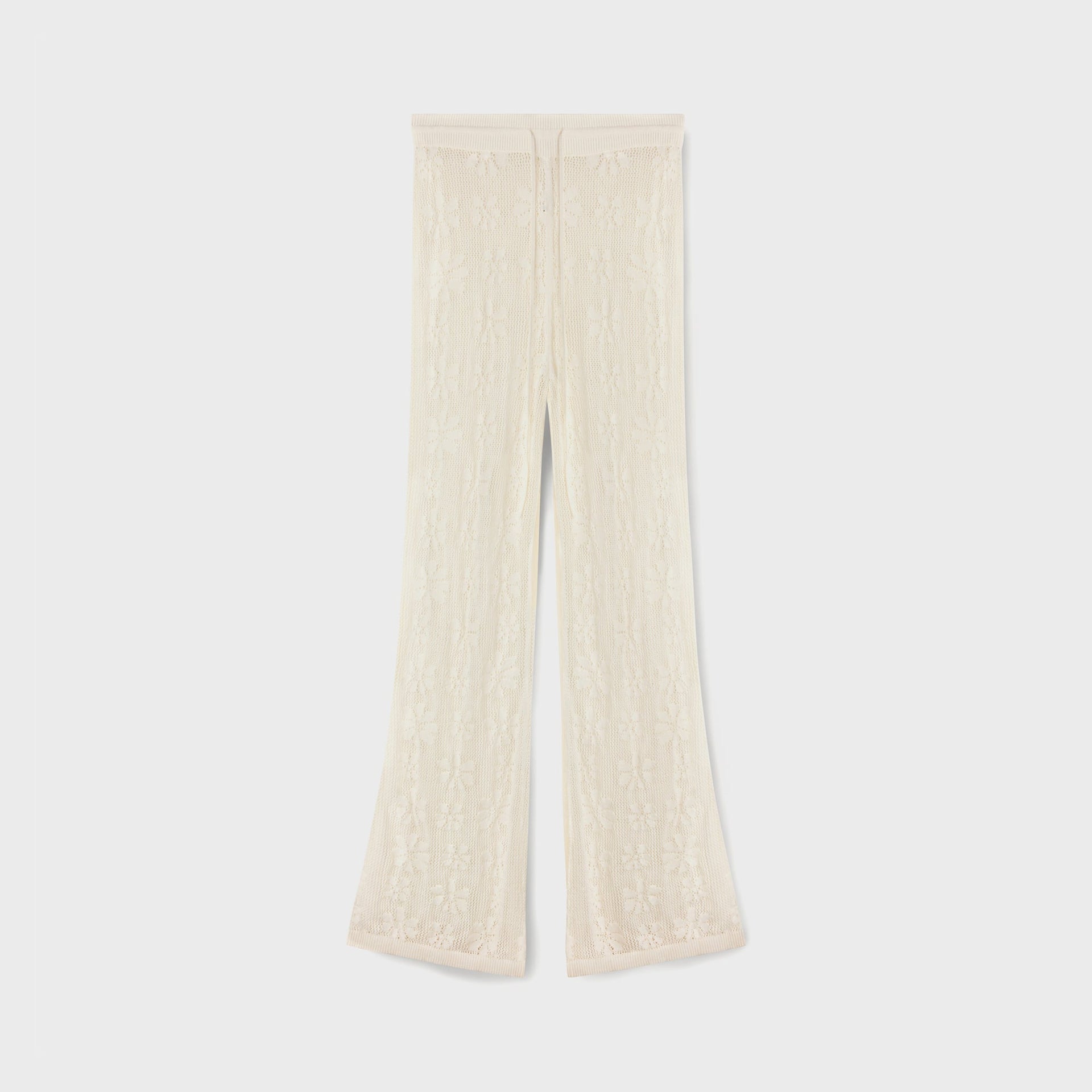 Asta Resort Delilah Crochet Pant - Salt