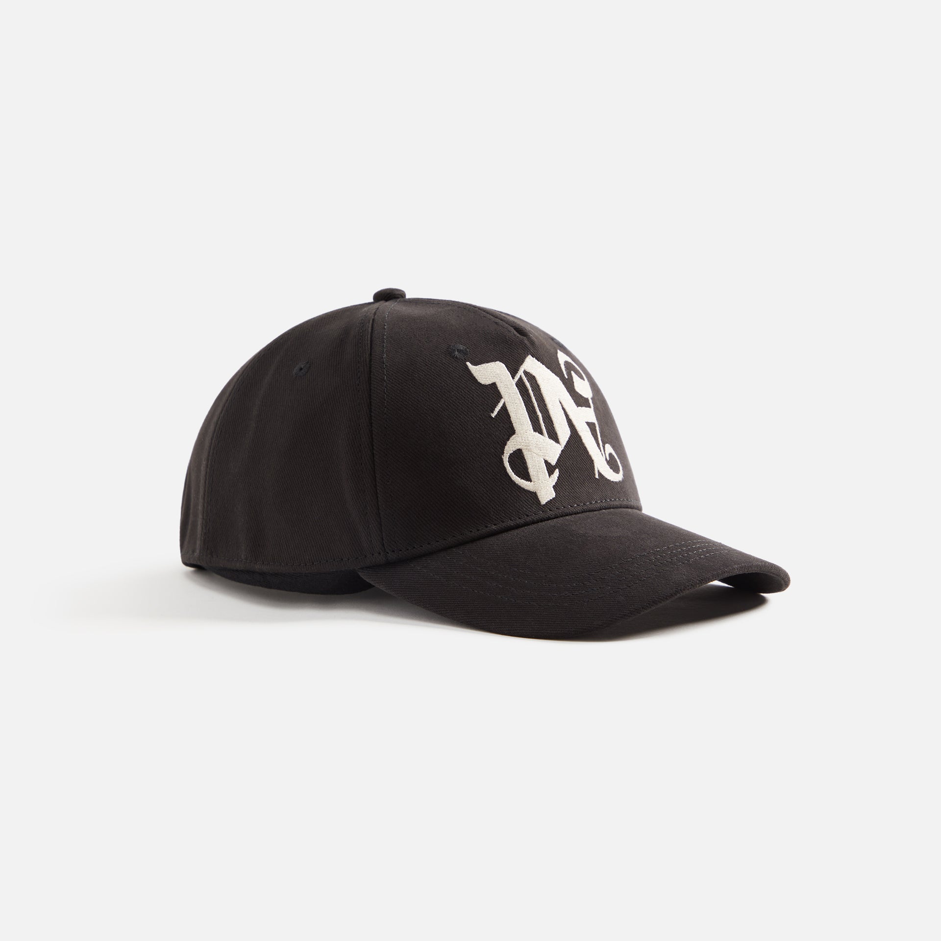 Palm Angels PA Monogram Cap - Black / Off White
