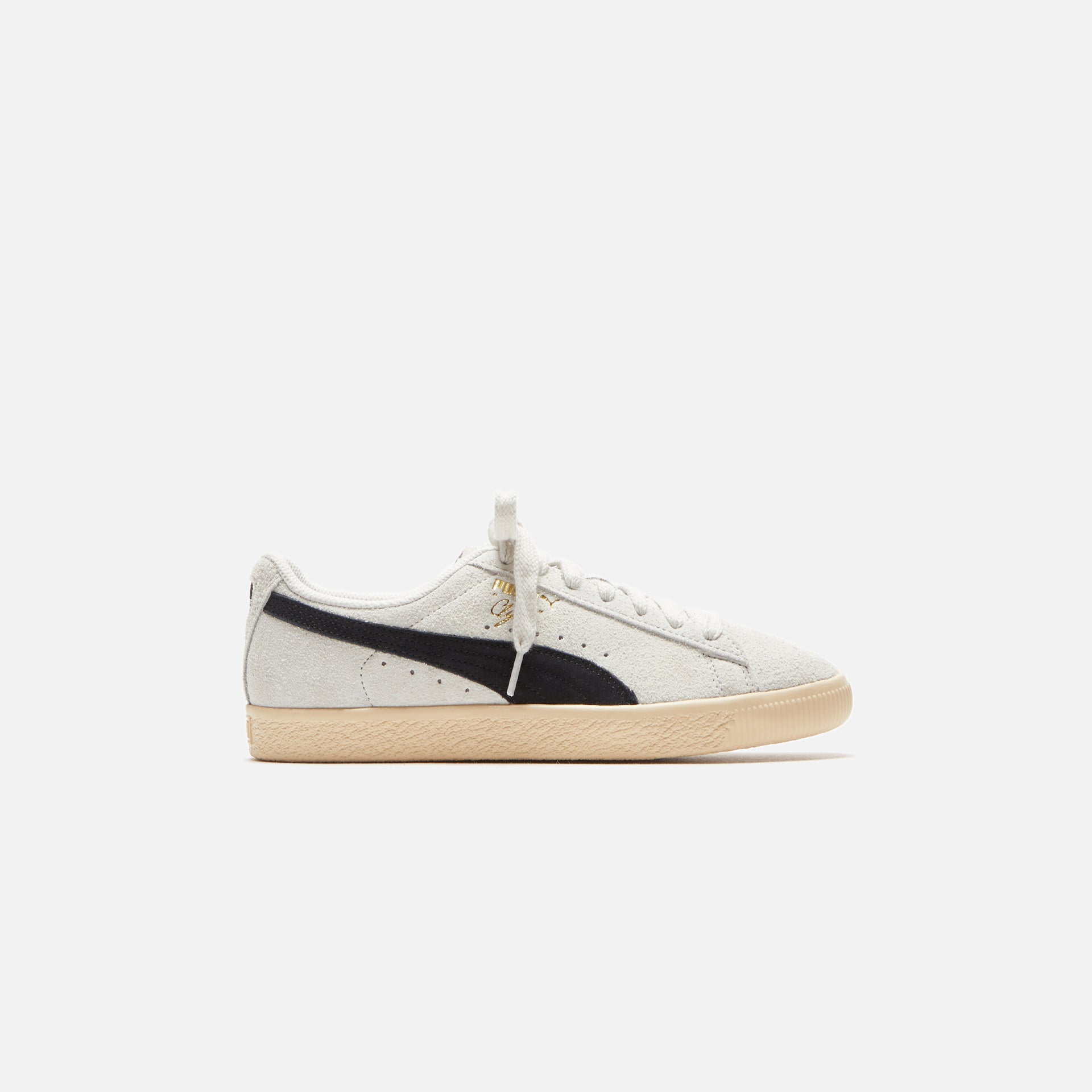 Puma Clyde Hairy Suede Teasel - Sedate Gray / Cashew