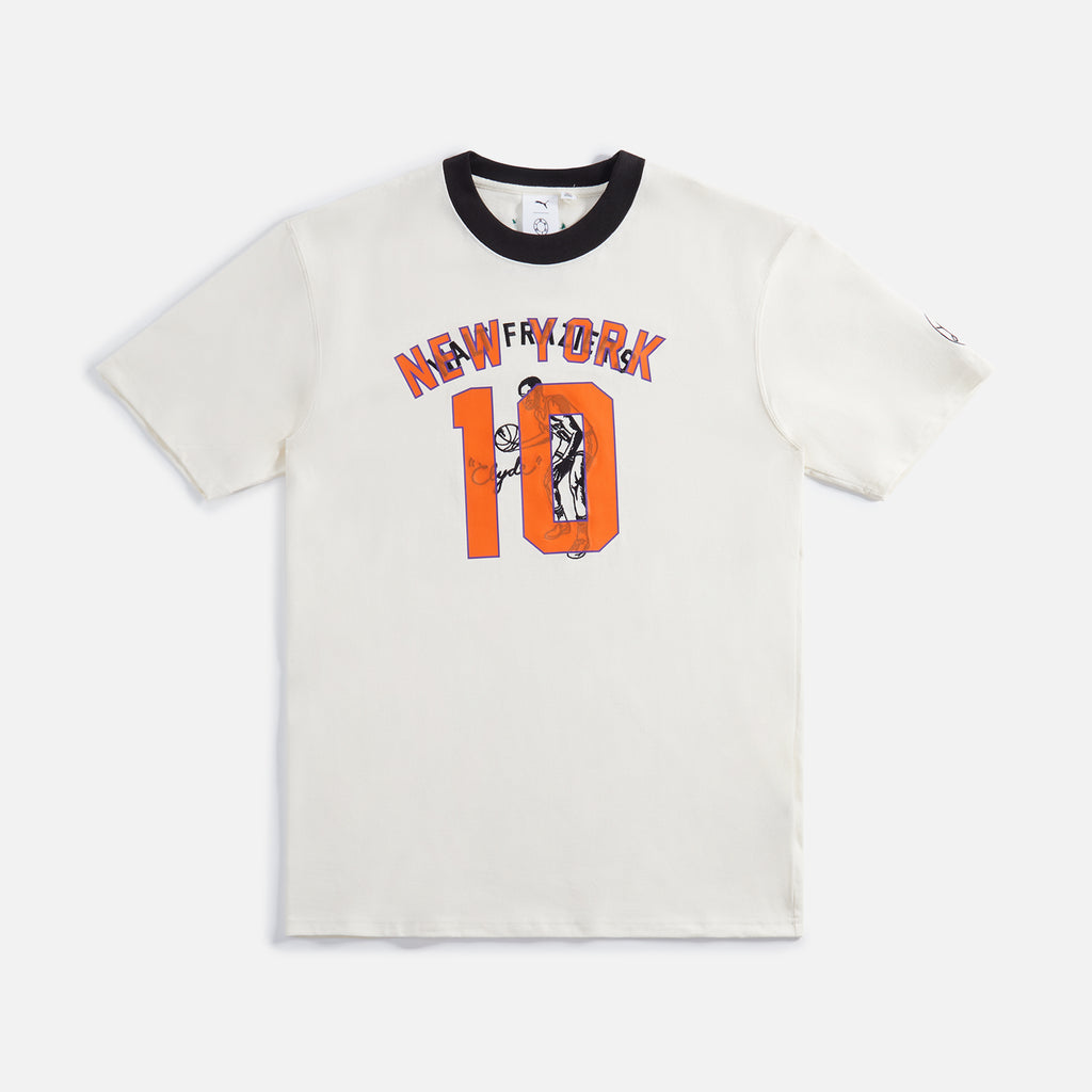 Vintage Brooklyn Graphic Tee Russell Athletic Cotton T Shirt Orange Size  Medium 