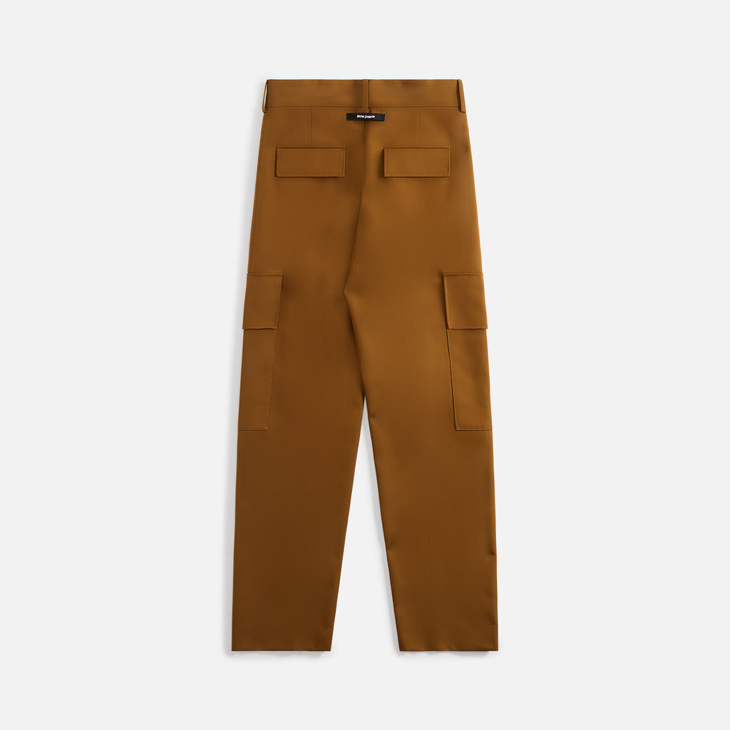 Velour Monogram Cargo Trousers