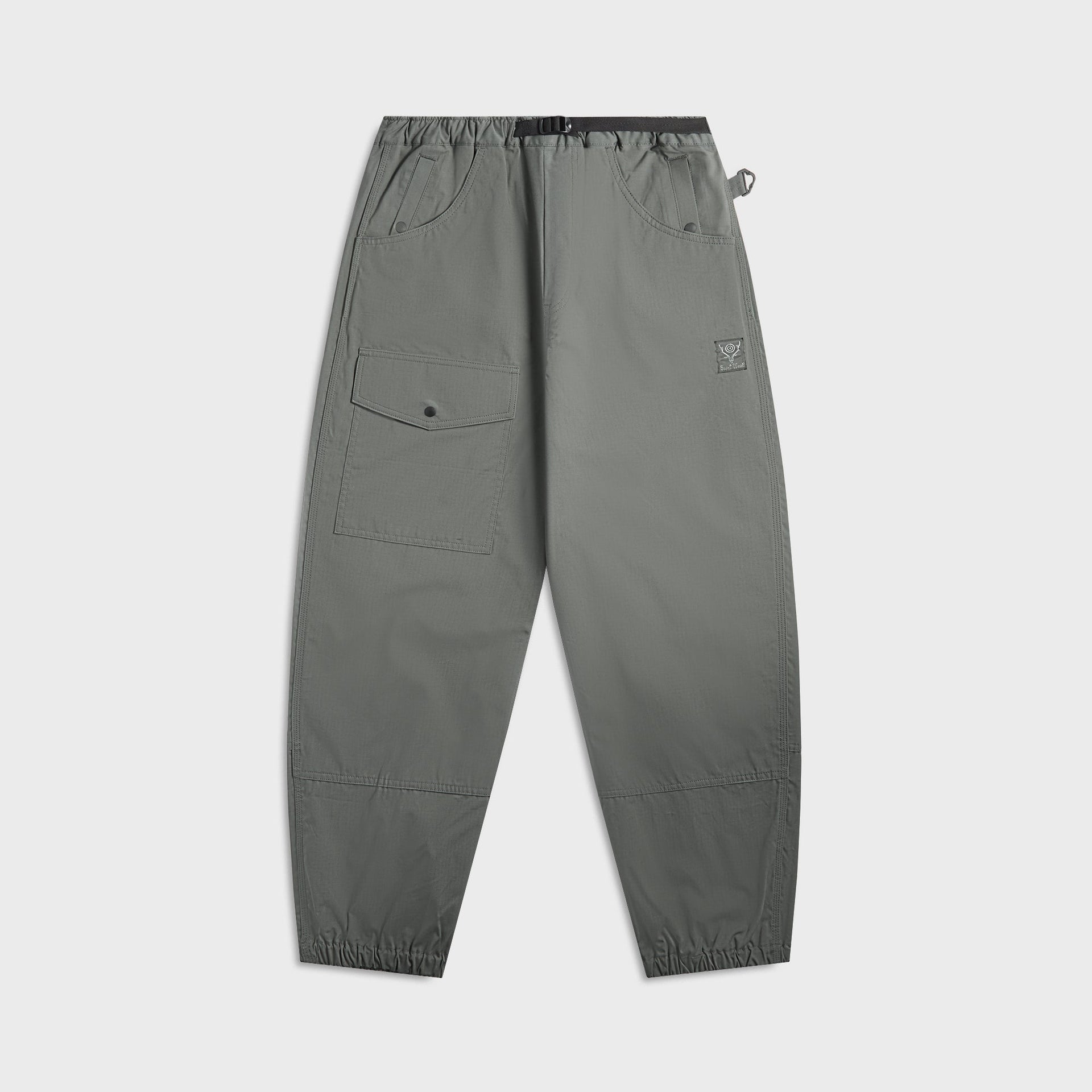 South2 West8 Belted Utility C/MO Pant in Grey