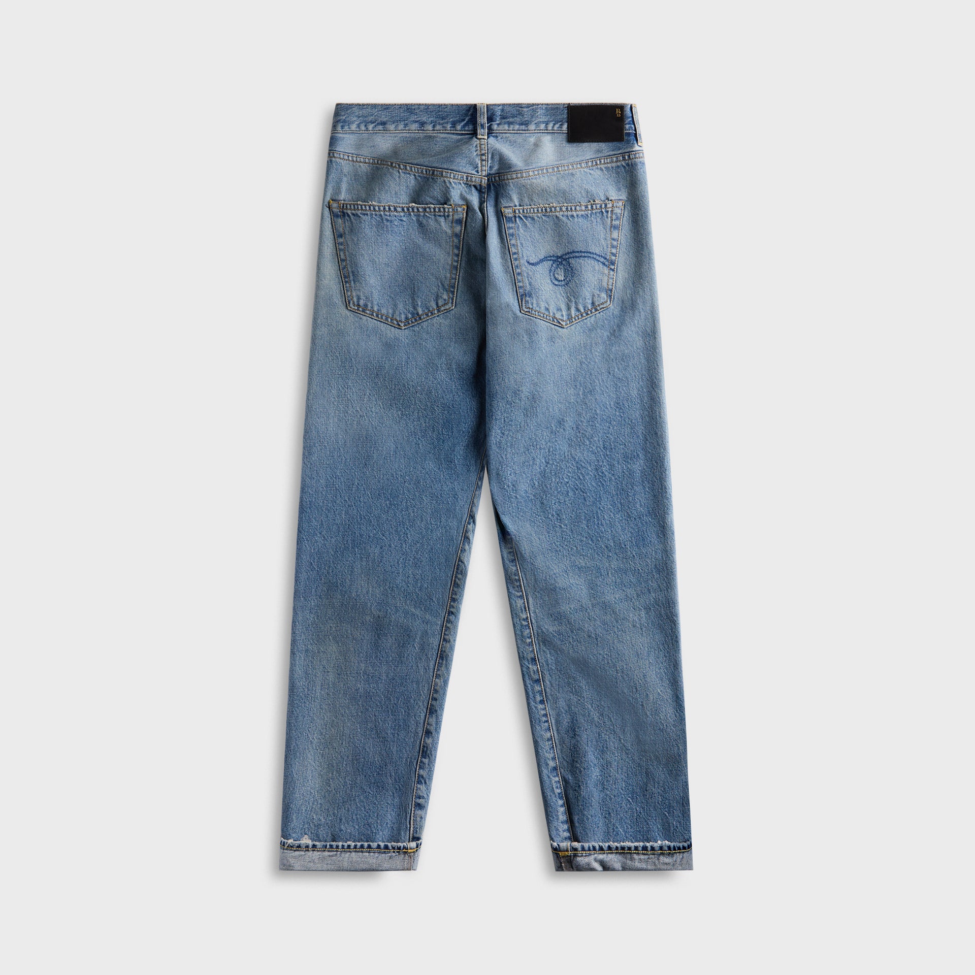 R13 Crossover Jean - Merrin Blue