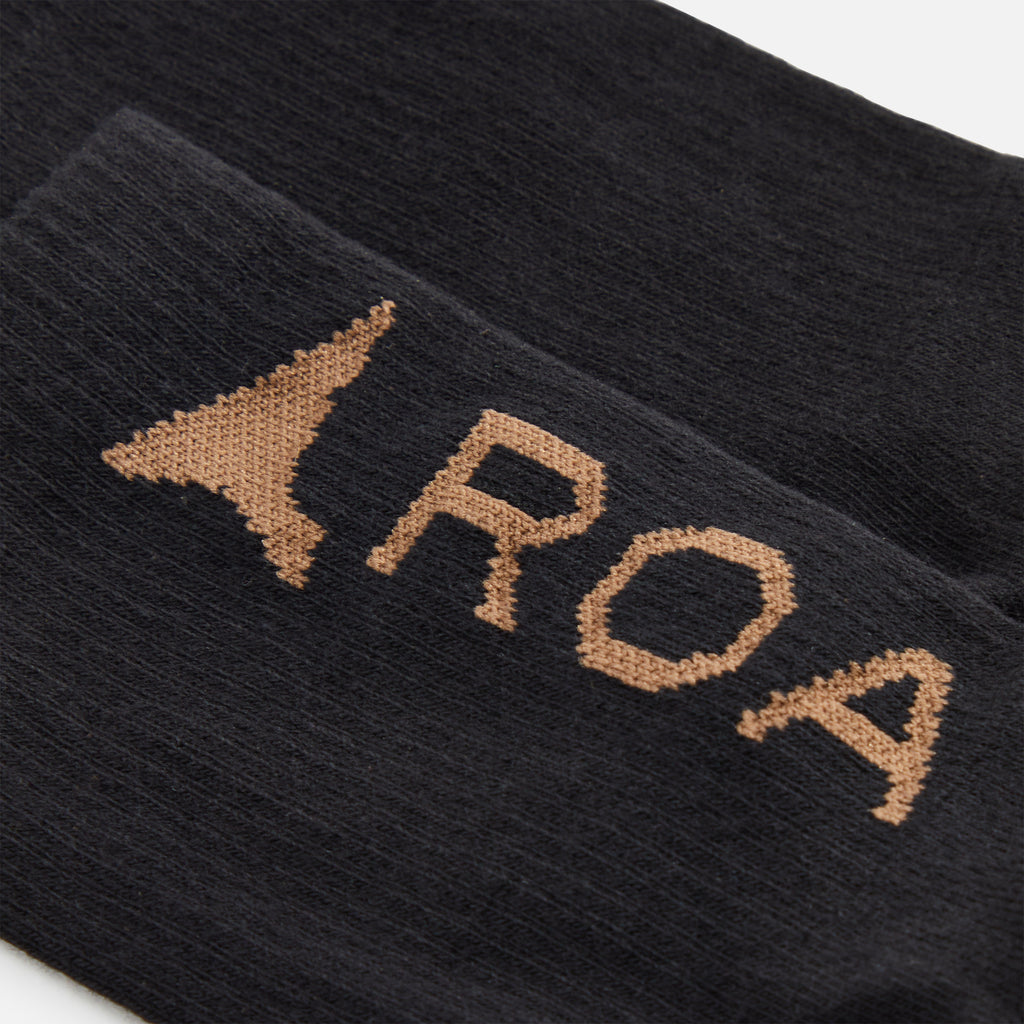 ROA – Mid-Calf Socks Black