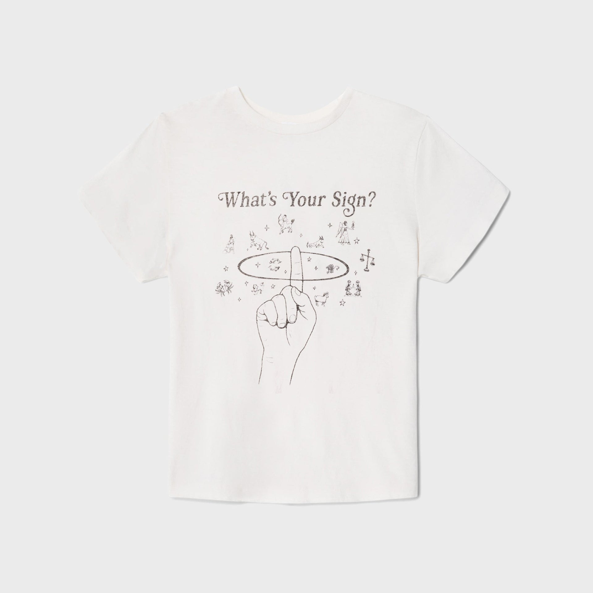 ReDone Classic Tee Angel Devil - Light Blue