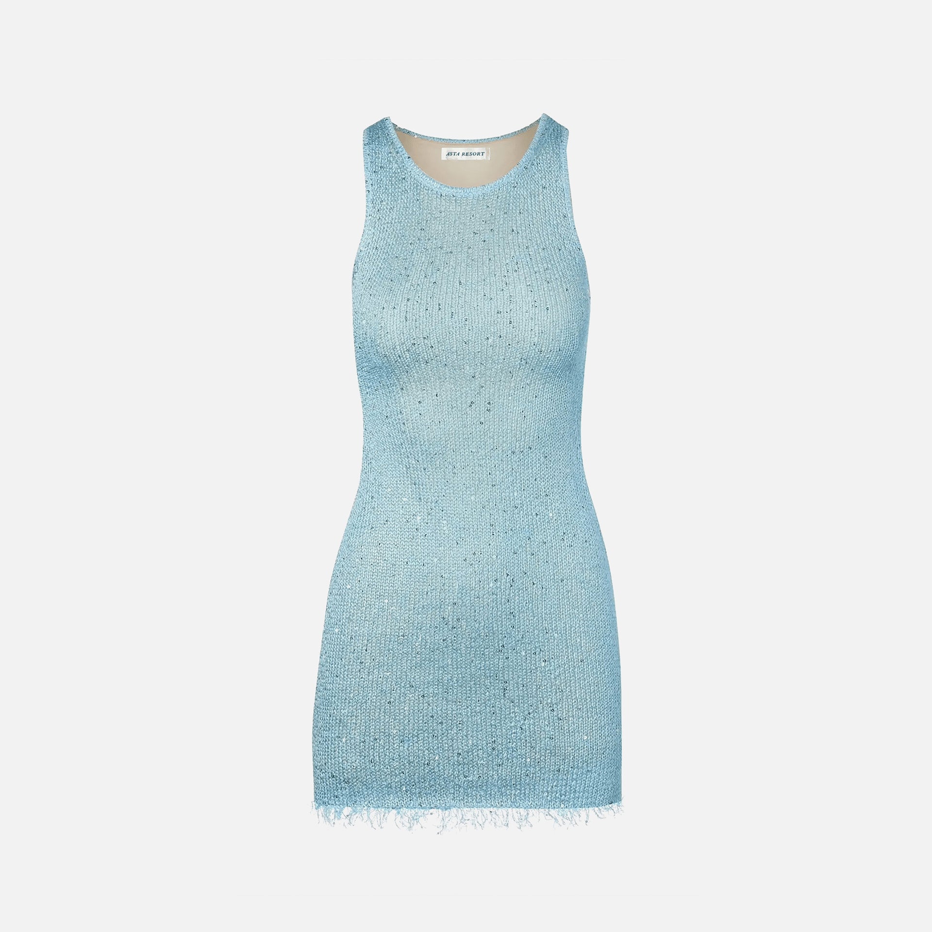 Asta Resort Natalia Mini Dress - Baia Blue