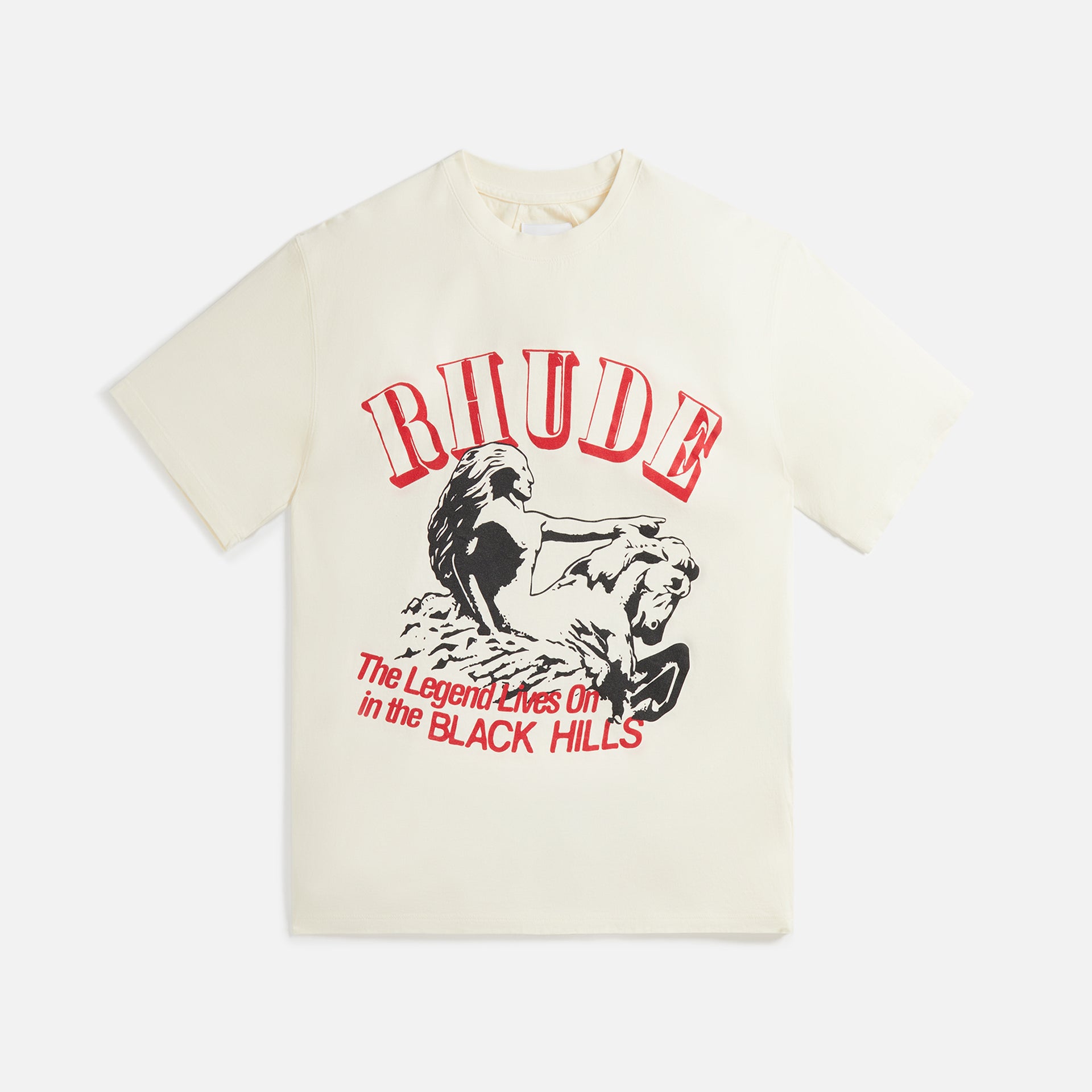 Rhude Legend Lives On Tee - Vintage White