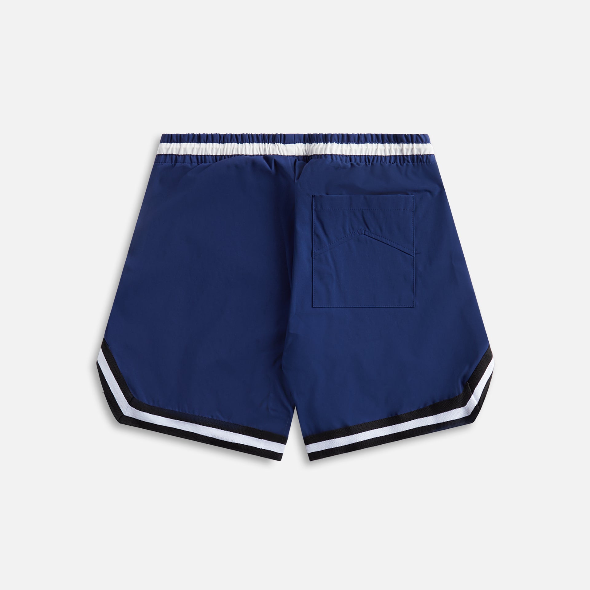 Rhude Basketball Logo Swim Short - Blue / Black / White
