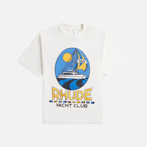 Rhude Yacht Club Tee - Vintage White