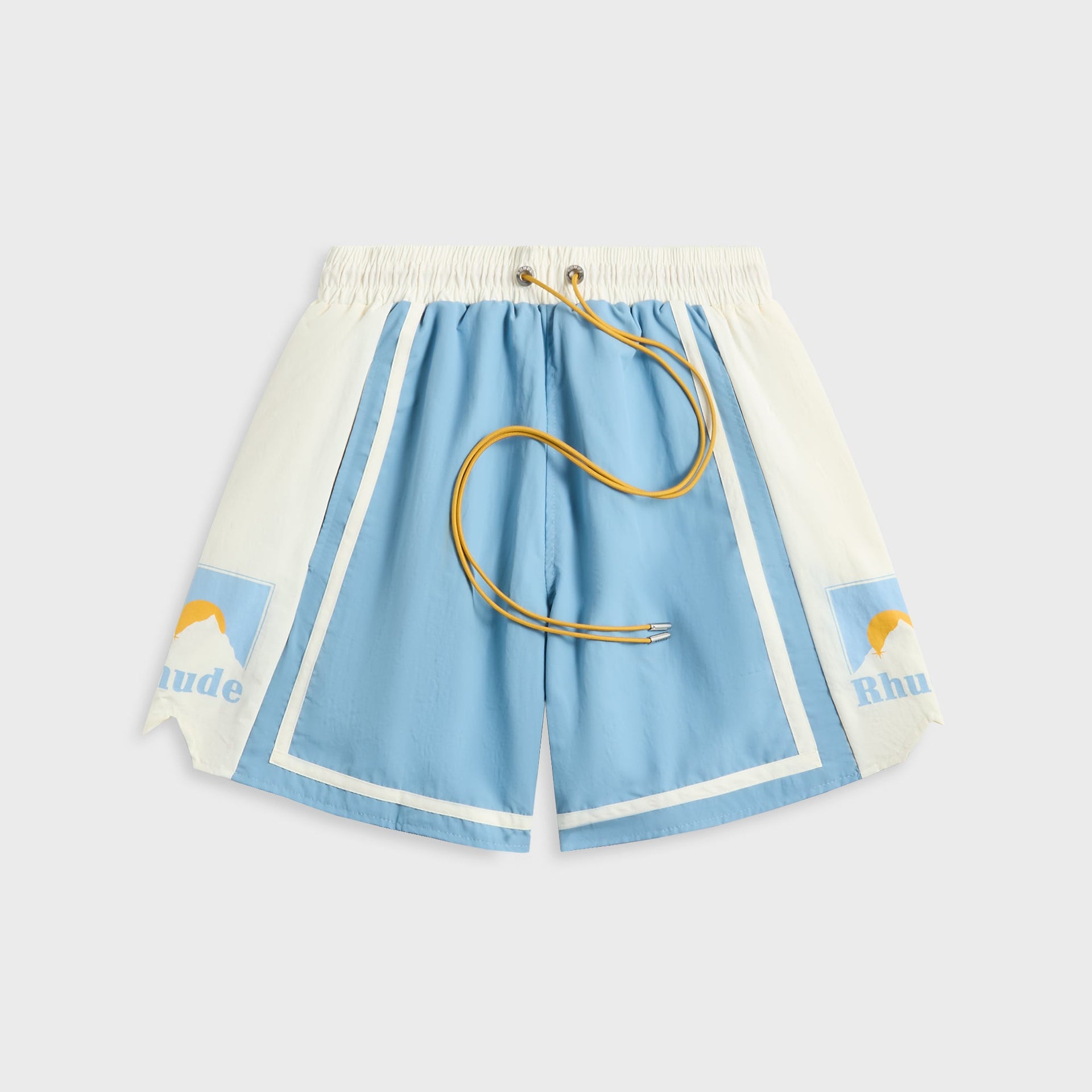Rhude Moonlight Short Powder in Blue / Off White