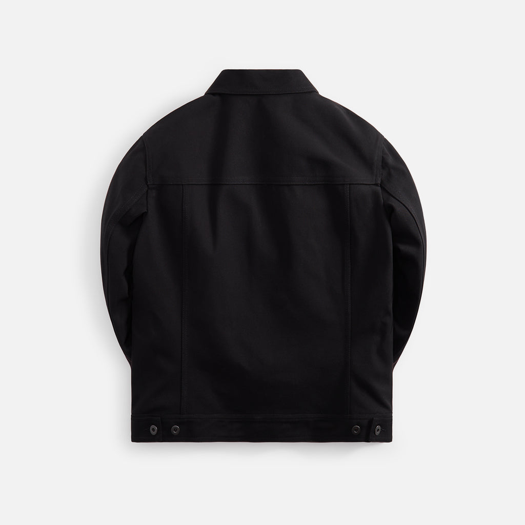 Rick Owens rib knit HOODIE PARKA Black-