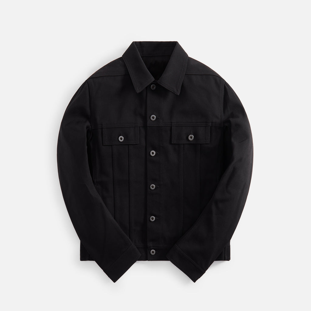 Rick Owens Trucker Jacket - Black – Kith