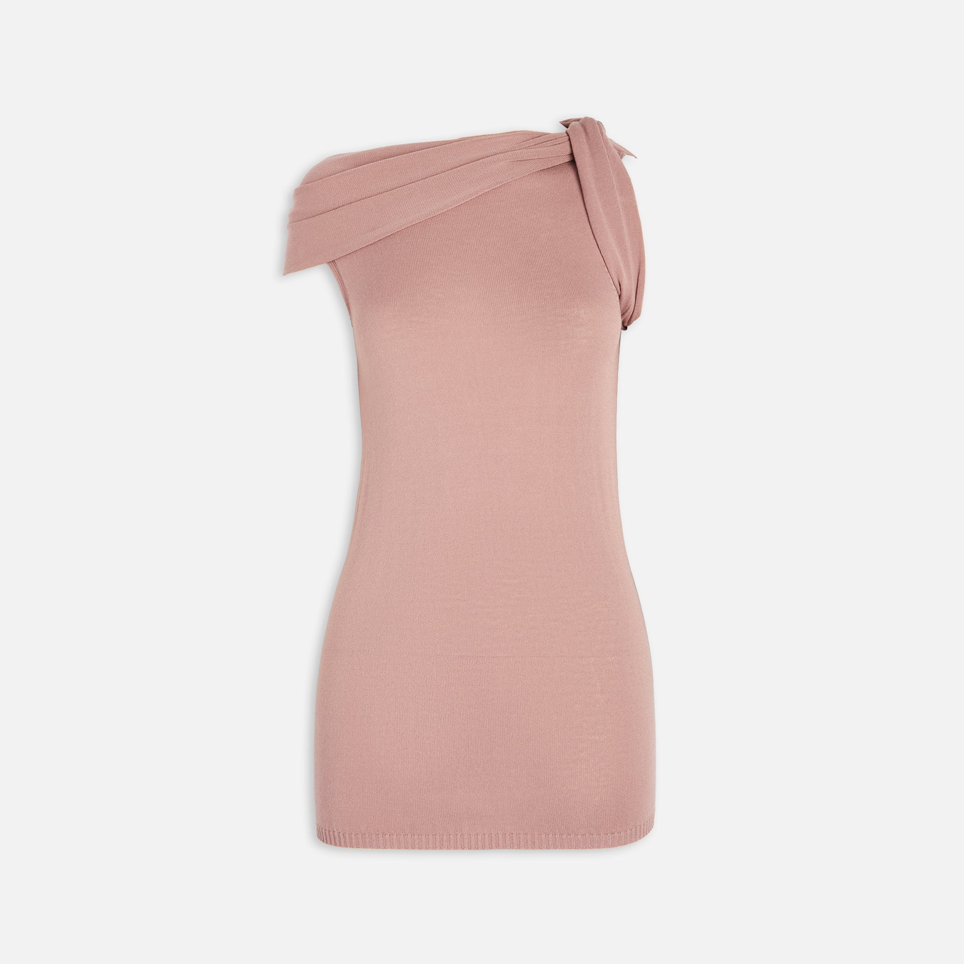 Rick Owens Maglia Twist Top - Dusty Pink