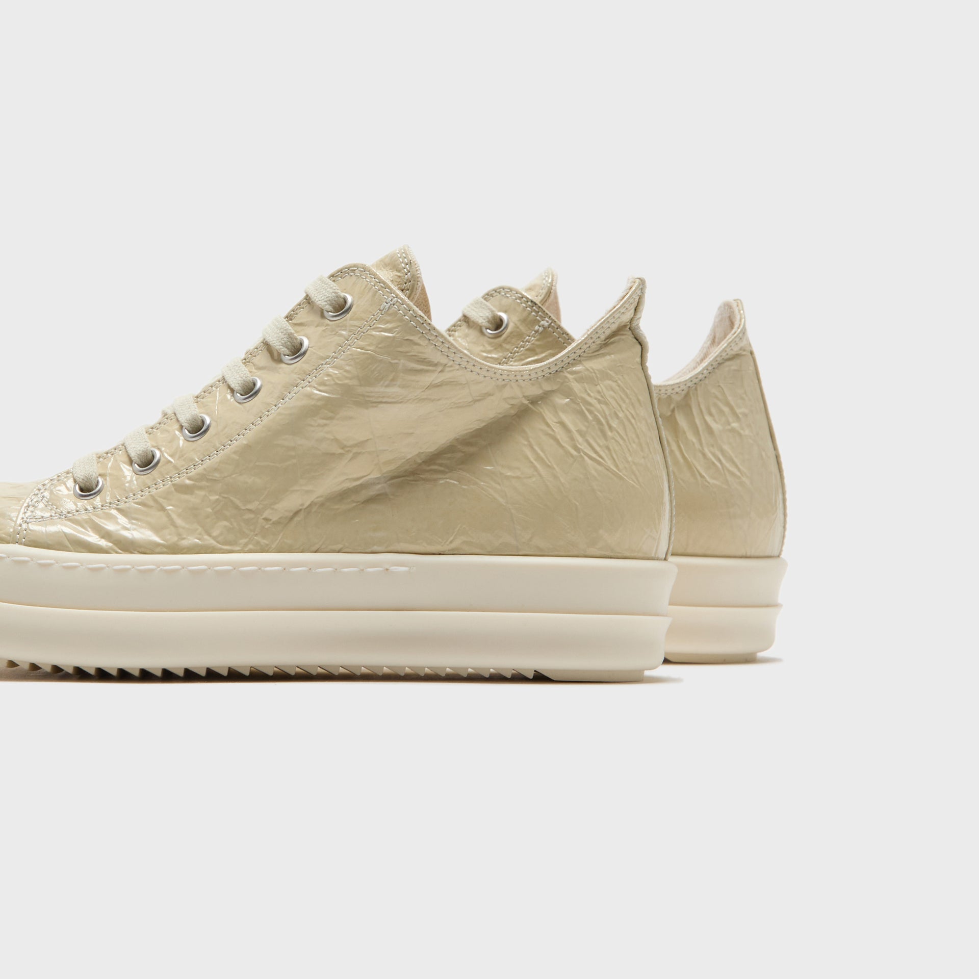 Rick Owens WMNS Low Sneakers Scarpe - Parchment / Milk / Milk