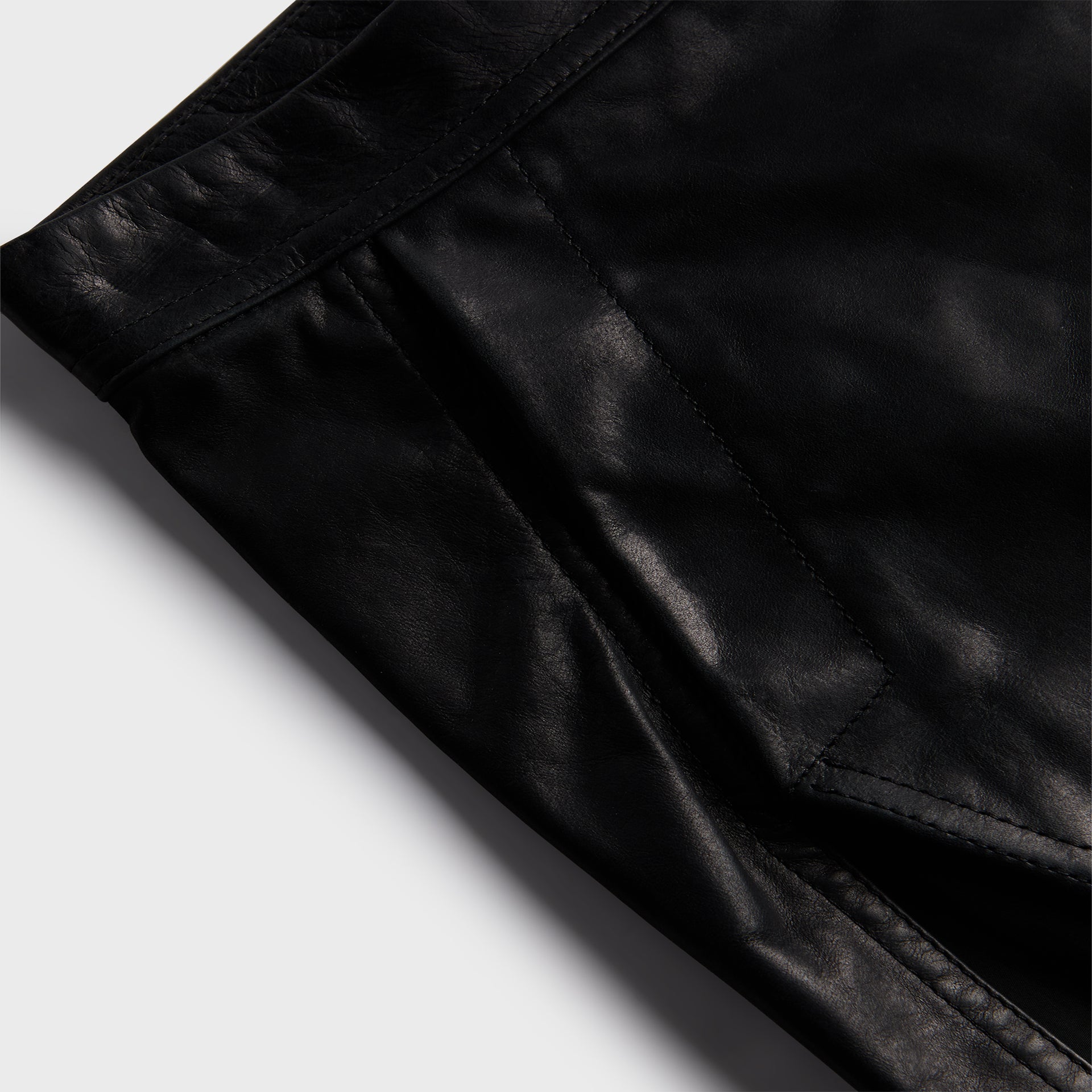 Rick Owens Fog Cutoff Mini Skirt - Black