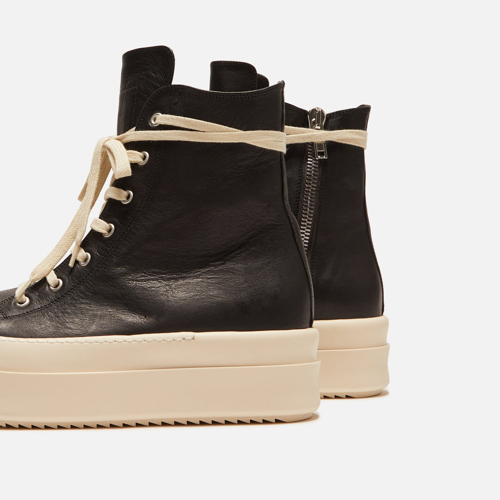 Rick Owens Mega Bumper Sneakers - Black / Milk – Kith